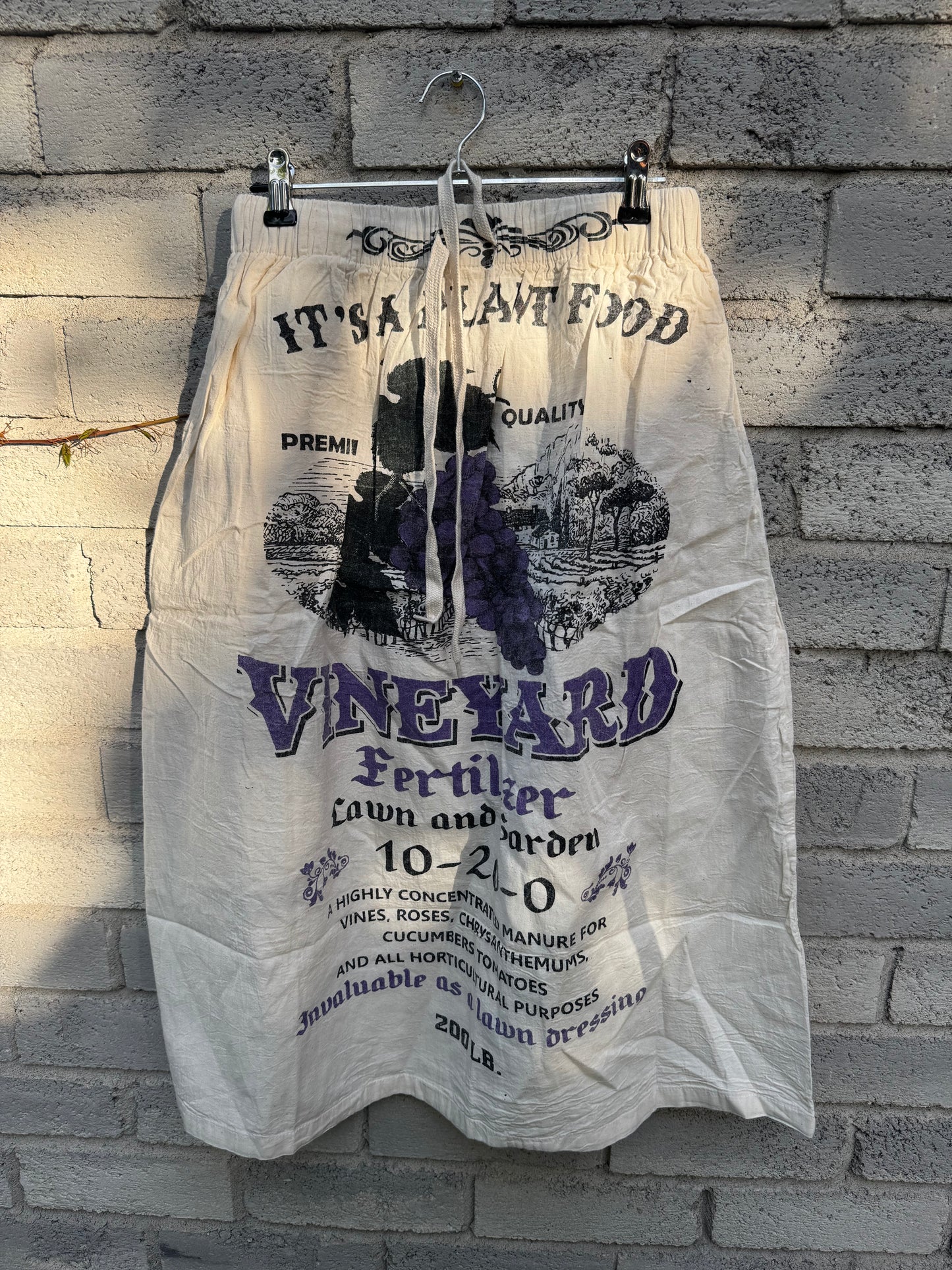 Mixed patterns Vintage Sack Skirt – Made in Thailand