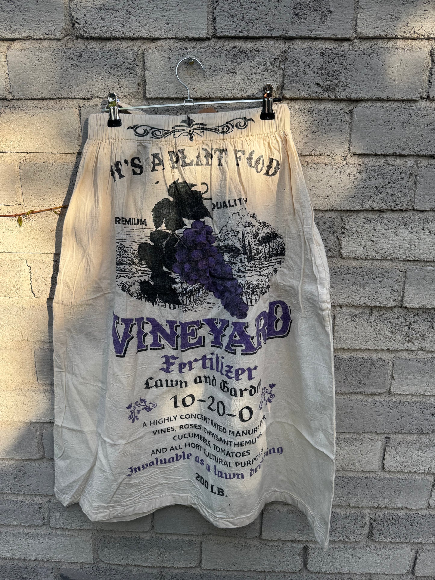 Mixed patterns Vintage Sack Skirt – Made in Thailand