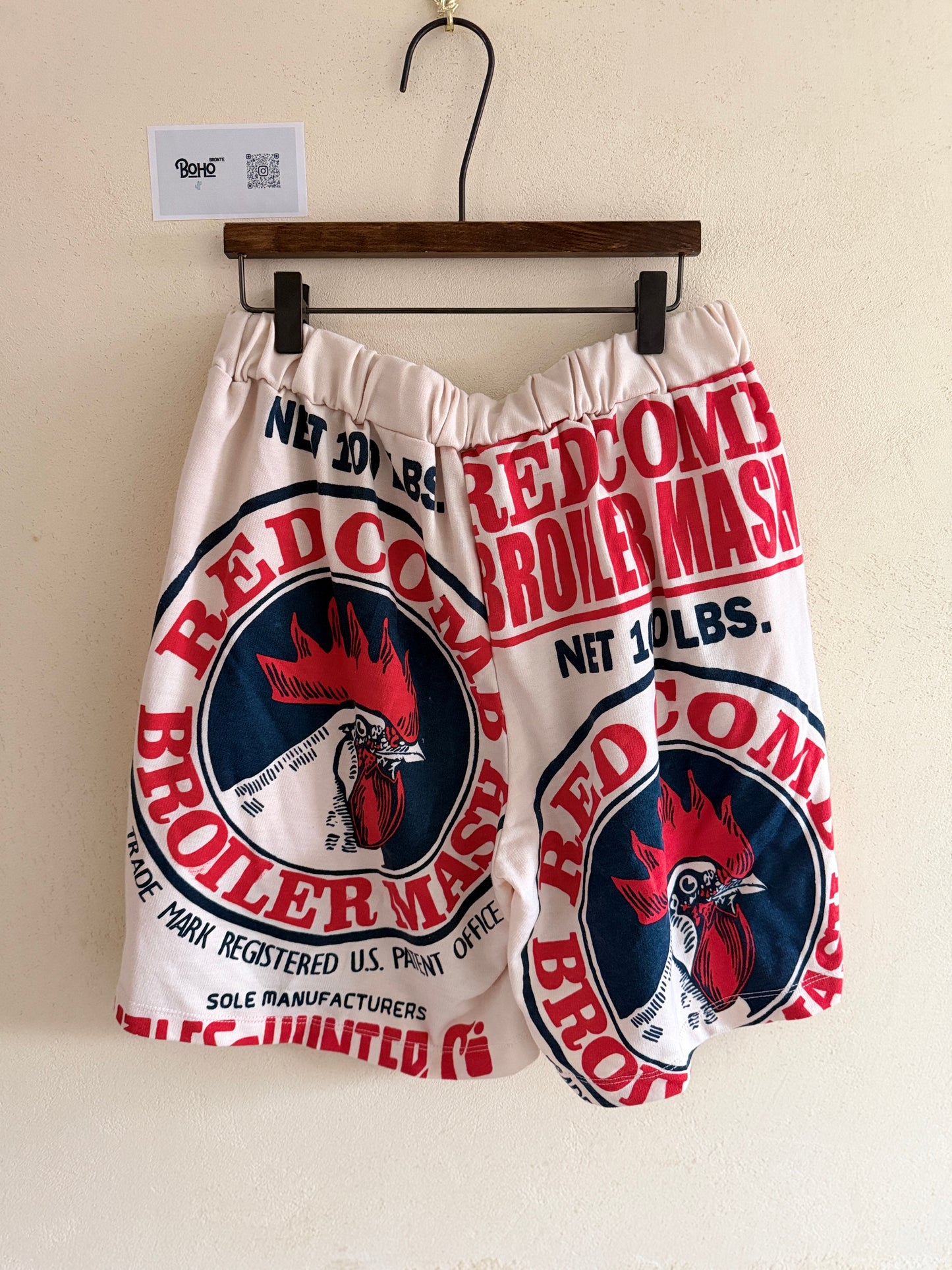 Vintage Thai Cotton Shorts – Retro Graphic Prints
