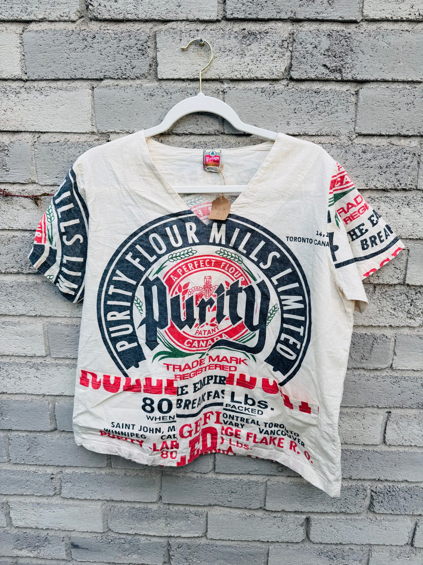 Muti Prints Vintage V-neck Cotton Top – BoHo Bronte Exclusive