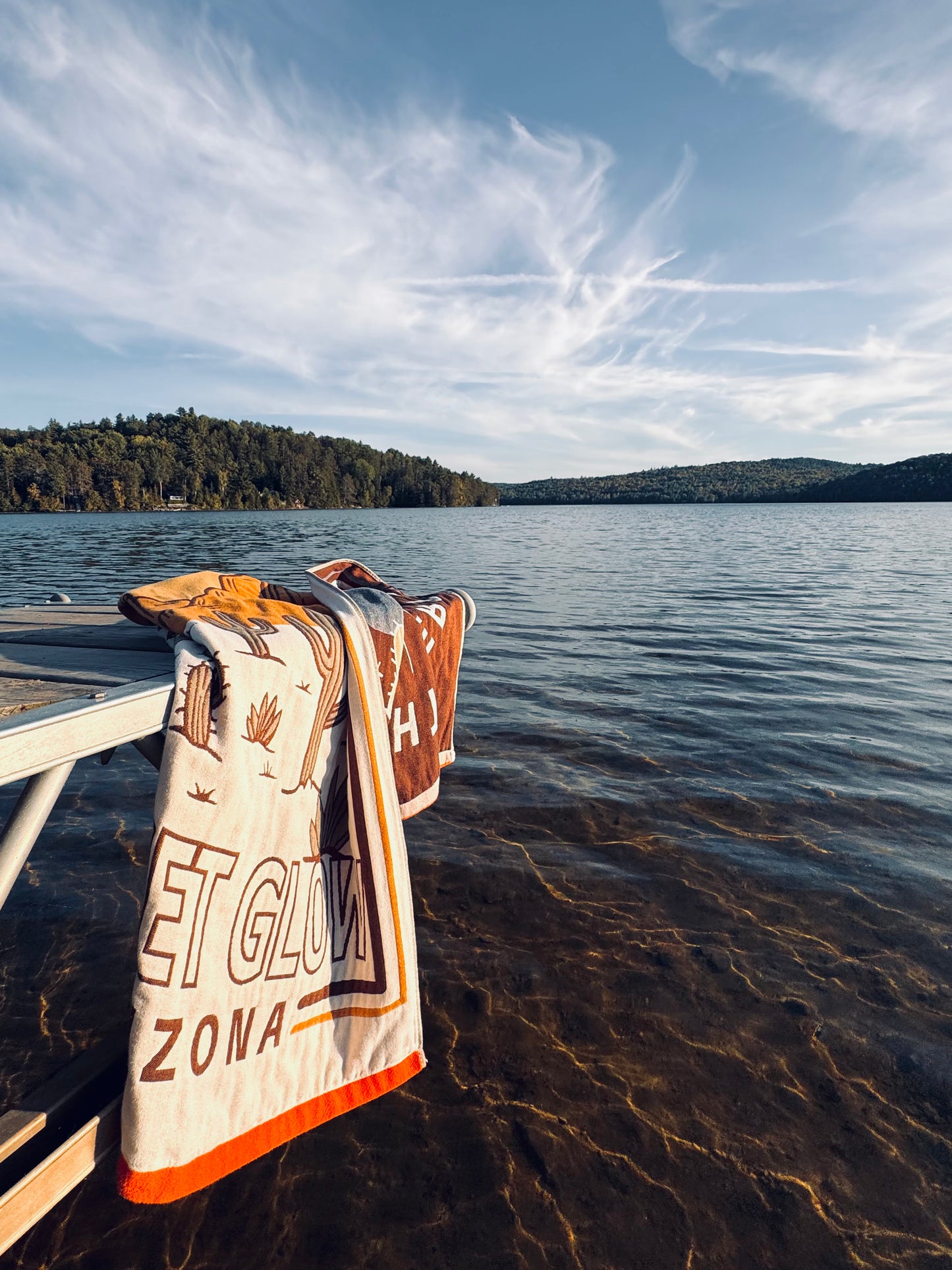 100% Cotton Woven Towel – Sunset Glow Arizona Scenic Series (80×160 cm)