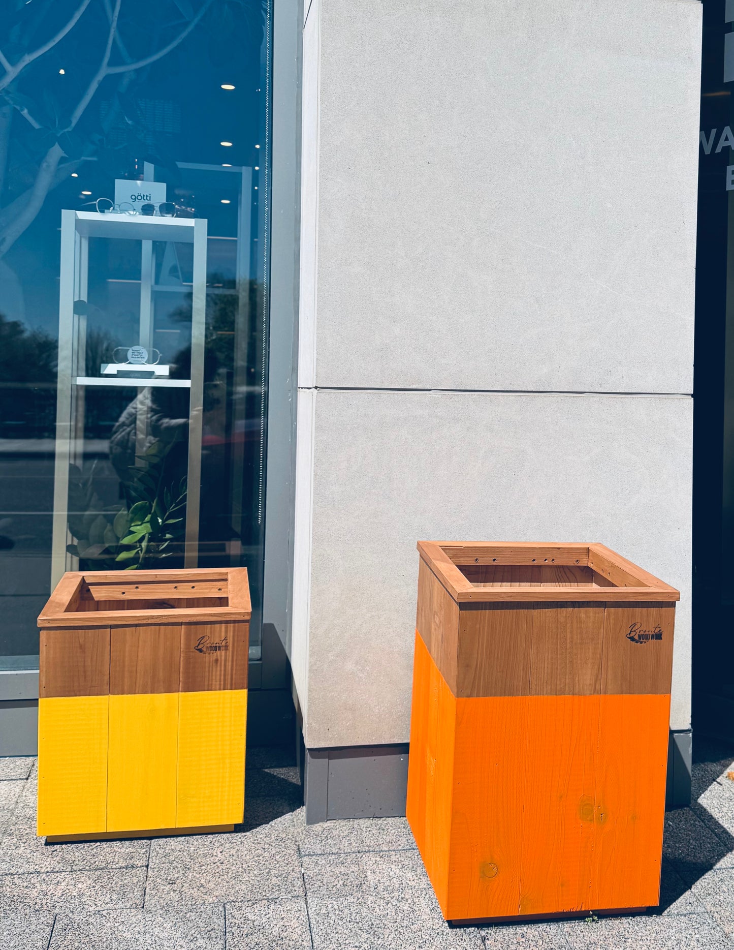 Tokyo Luxe – Handcrafted Cedar Planters (Pair)