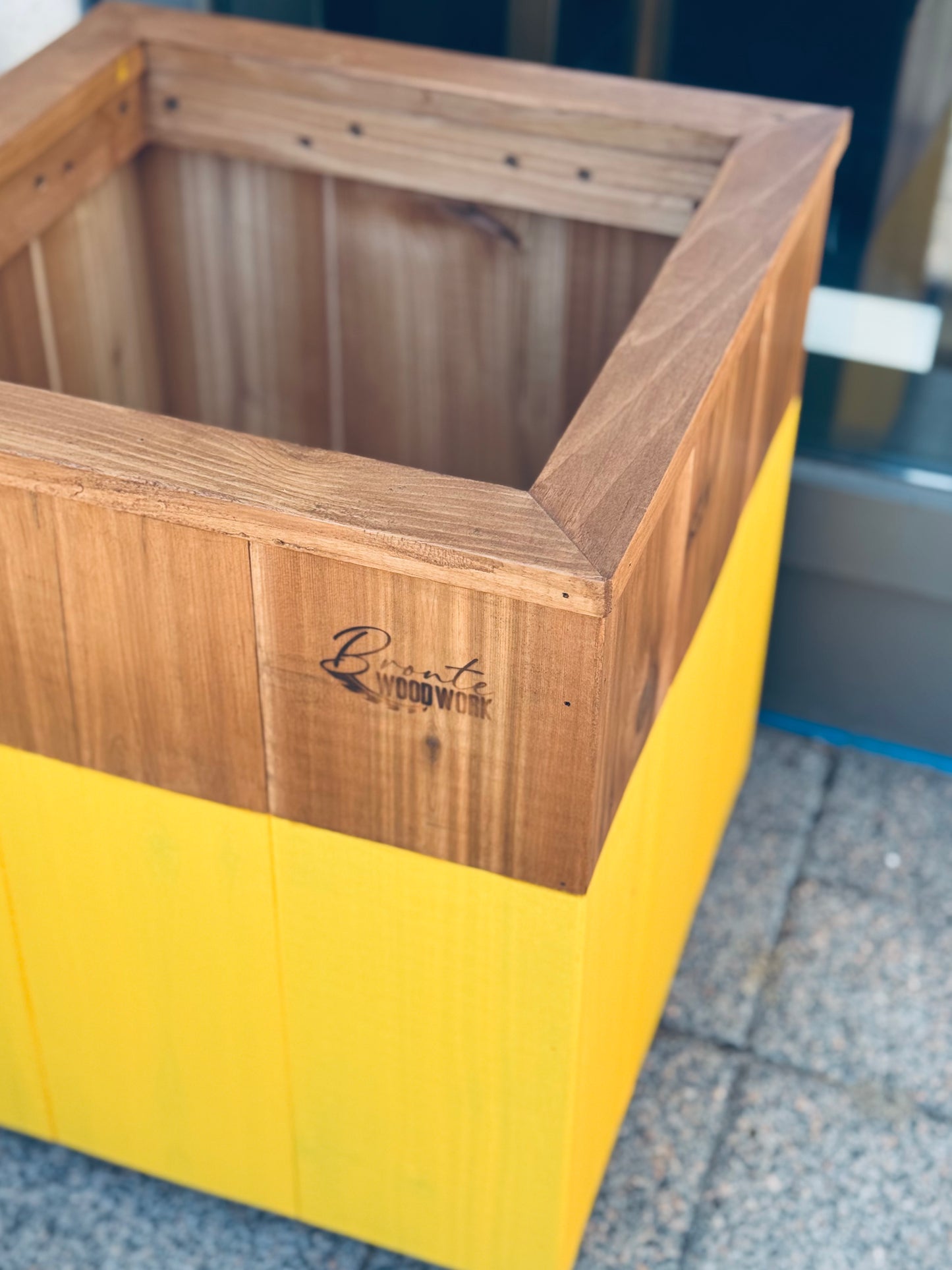 Tokyo Luxe – Handcrafted Cedar Planters (Pair)