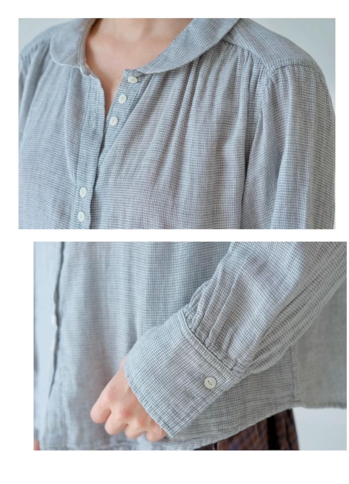 Soft Cotton Blouse – Made in Japan
