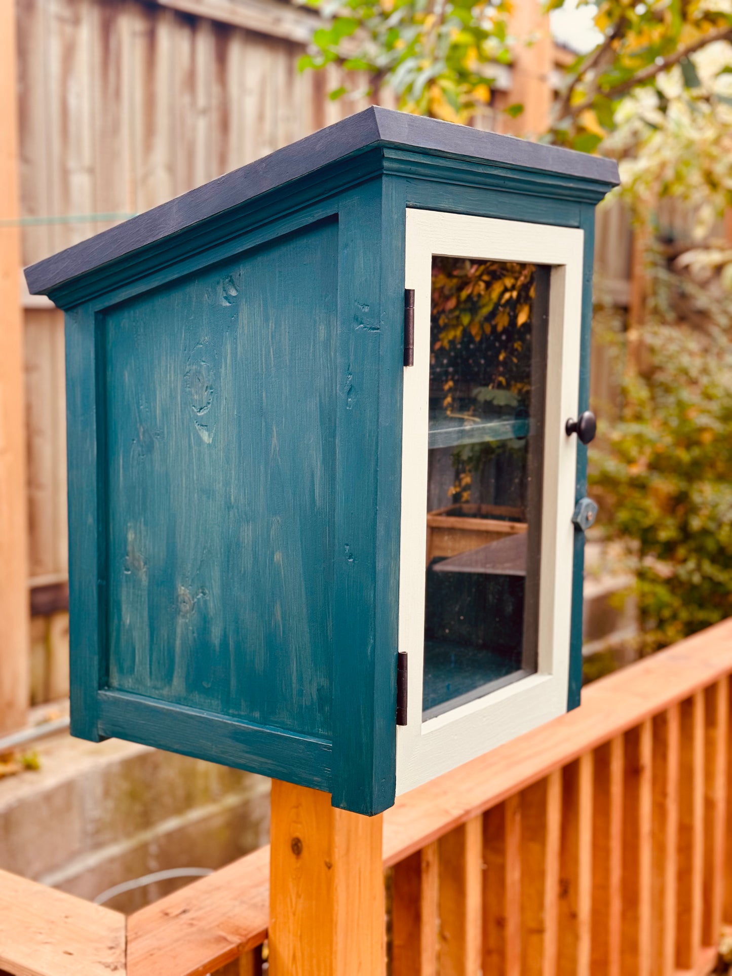 2-Tier Little Free Library — Bronte Woodwork Collection