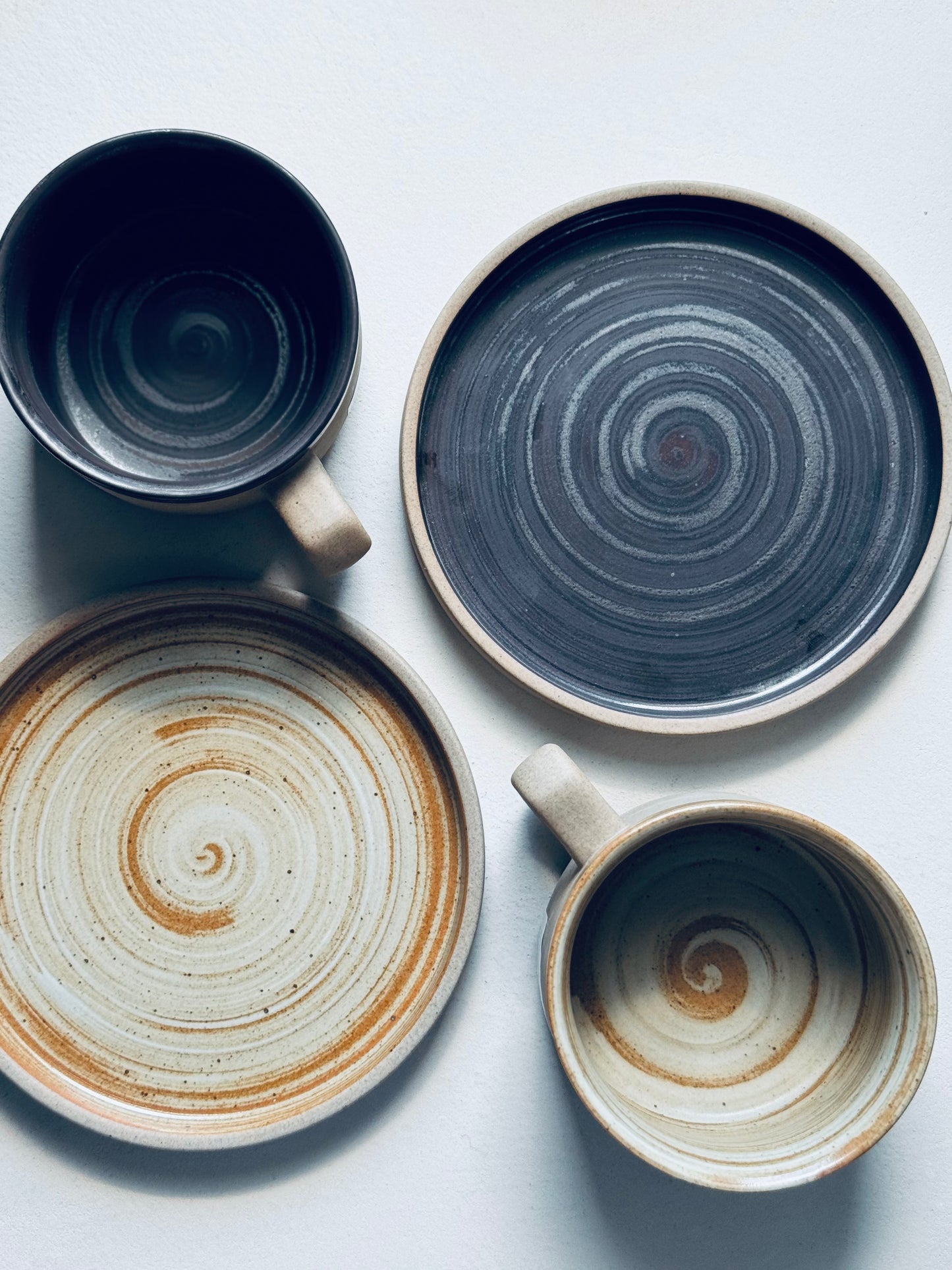 Spiral  Mug + Saucer | BoHo Bronte Exclusive