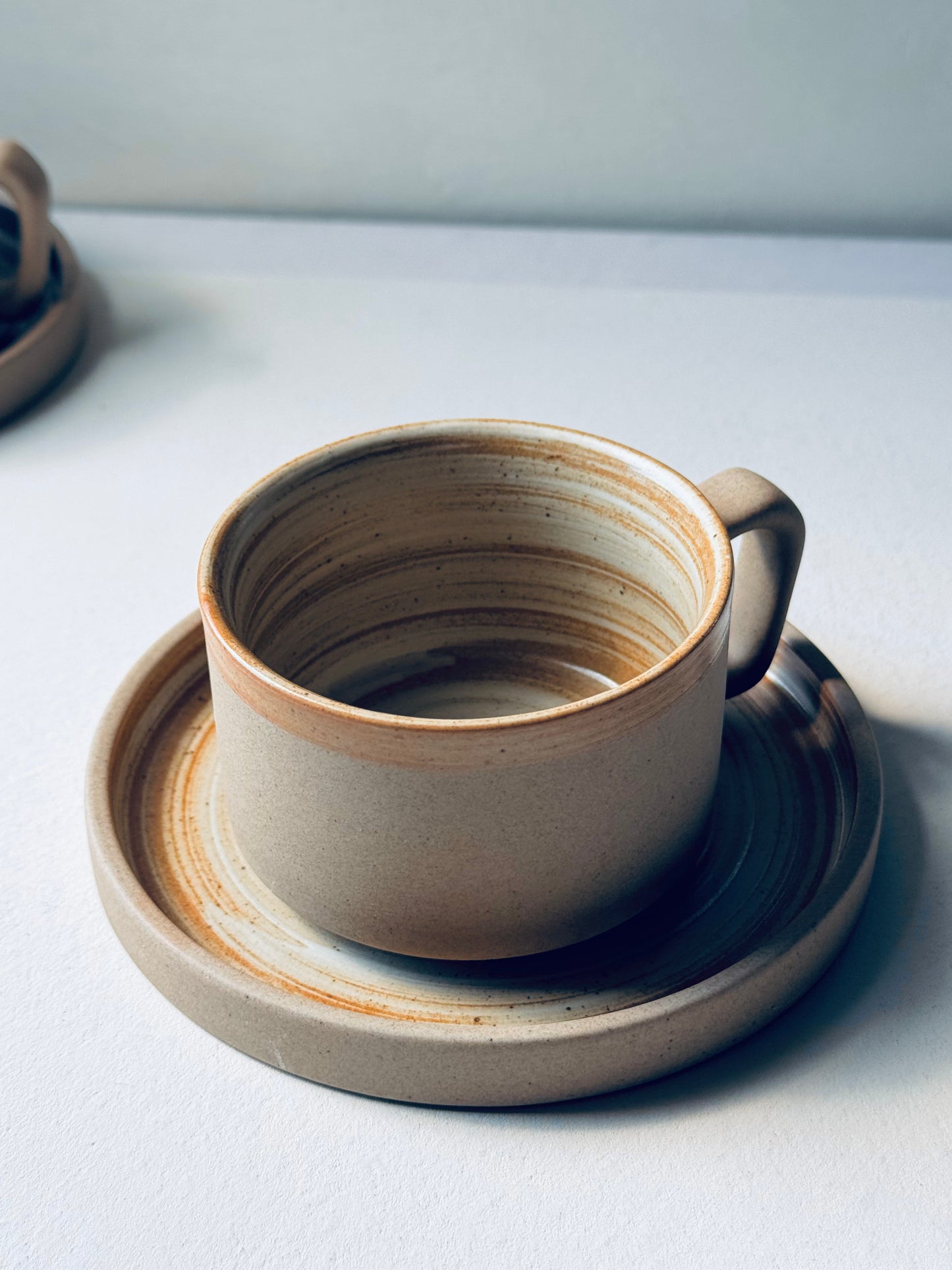 Spiral  Mug + Saucer | BoHo Bronte Exclusive