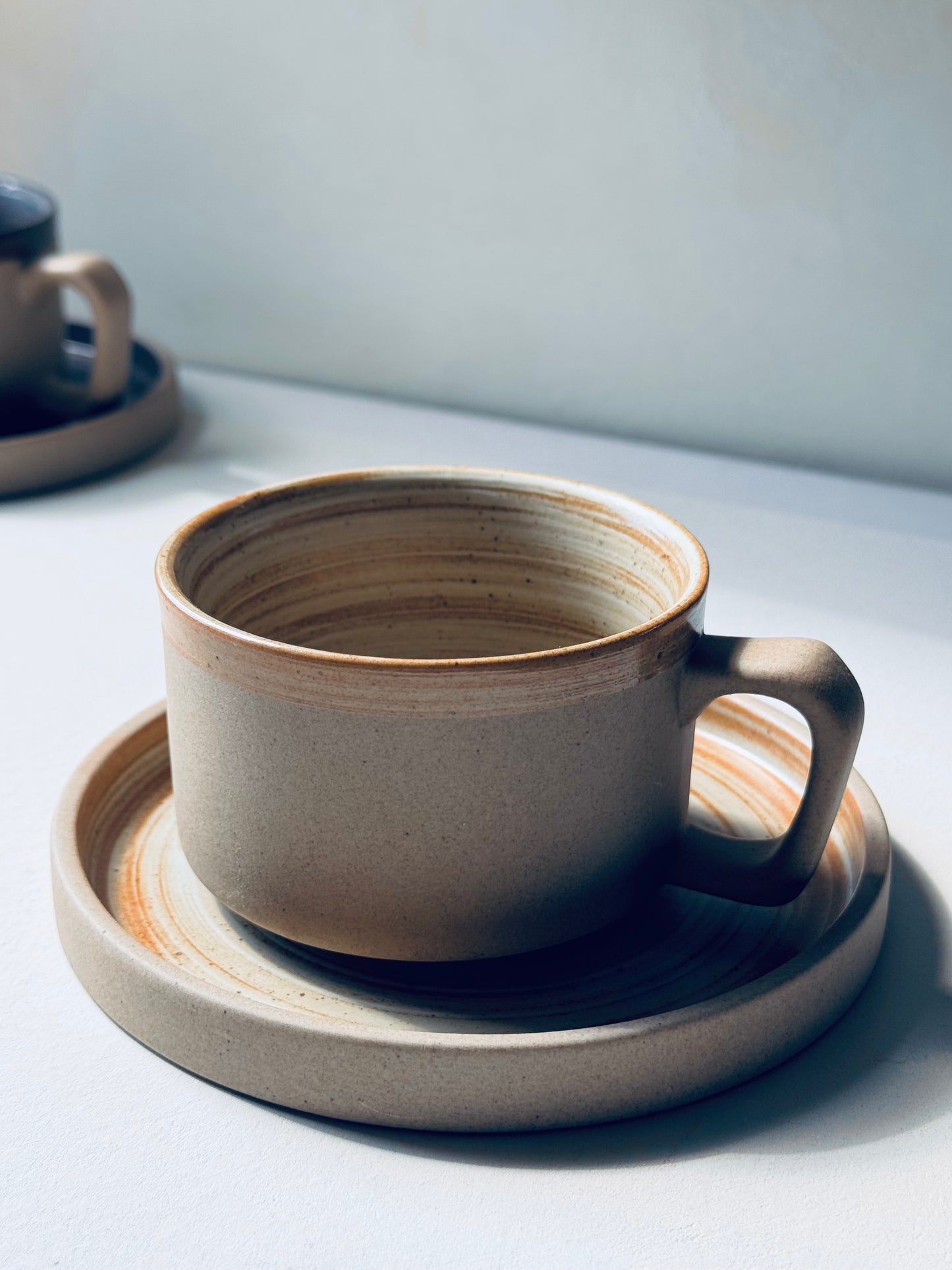 Spiral  Mug + Saucer | BoHo Bronte Exclusive
