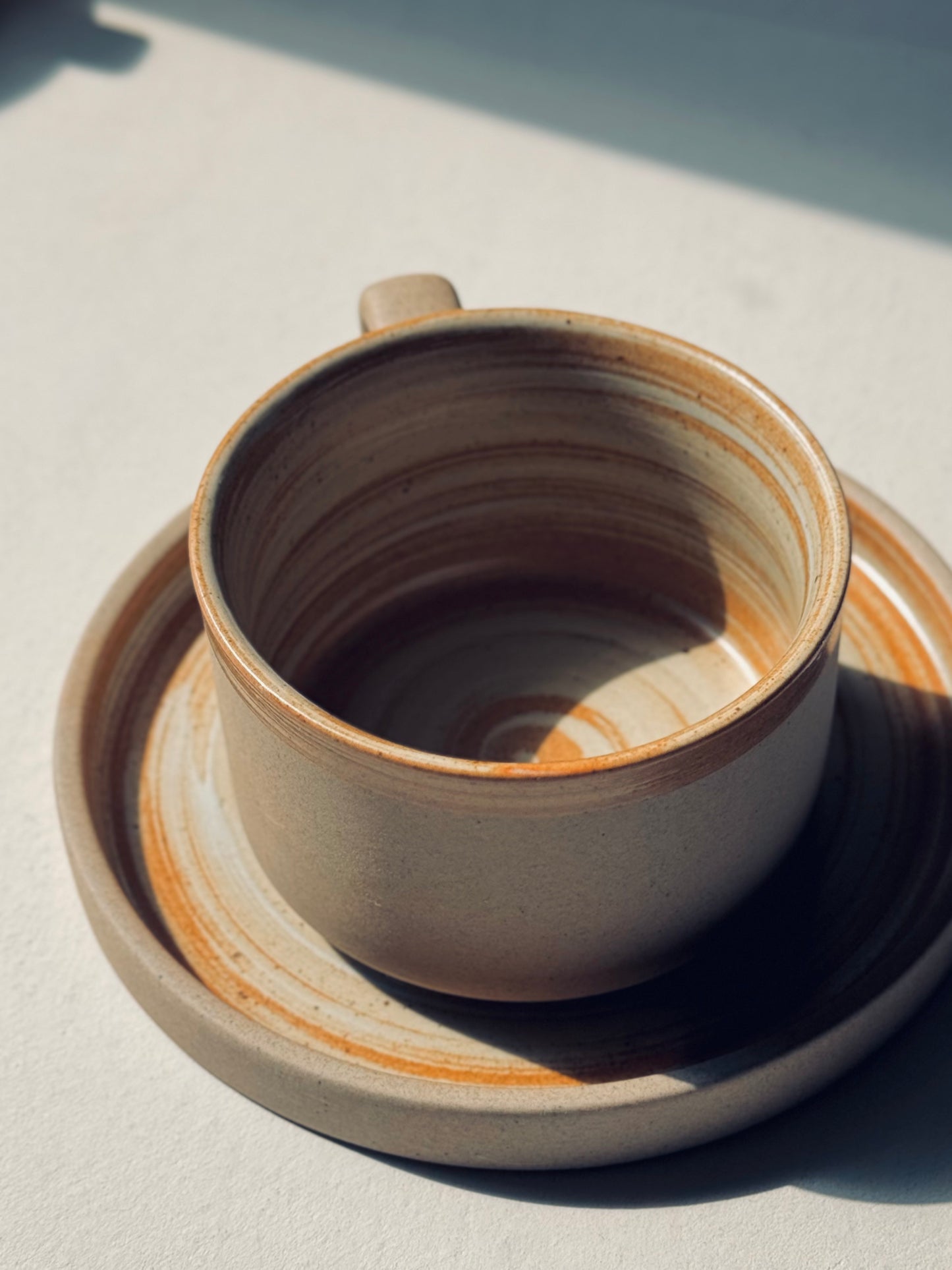 Spiral  Mug + Saucer | BoHo Bronte Exclusive