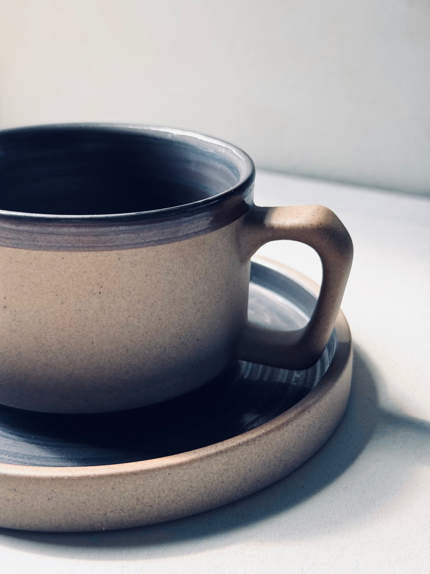 Spiral  Mug + Saucer | BoHo Bronte Exclusive