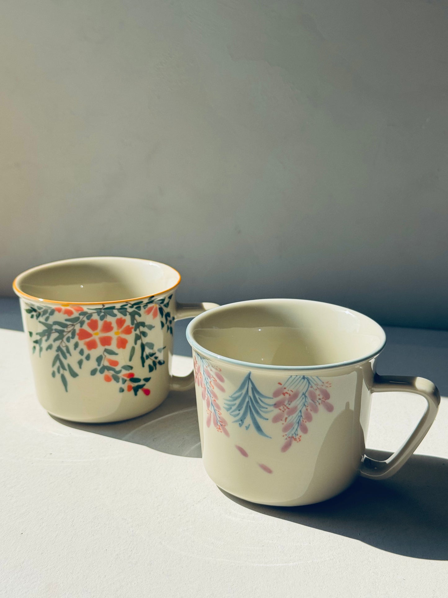 Hand-Painted Flower Mug | BoHo Bronte Exclusive