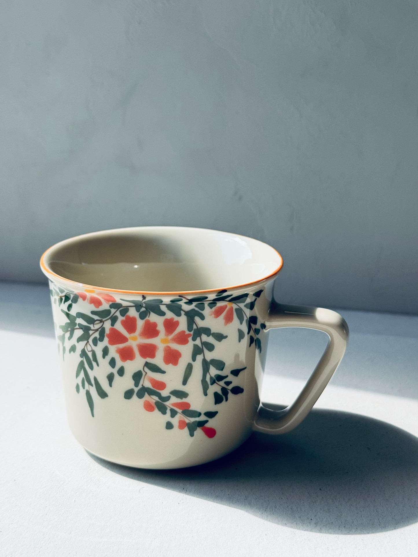 Hand-Painted Flower Mug | BoHo Bronte Exclusive