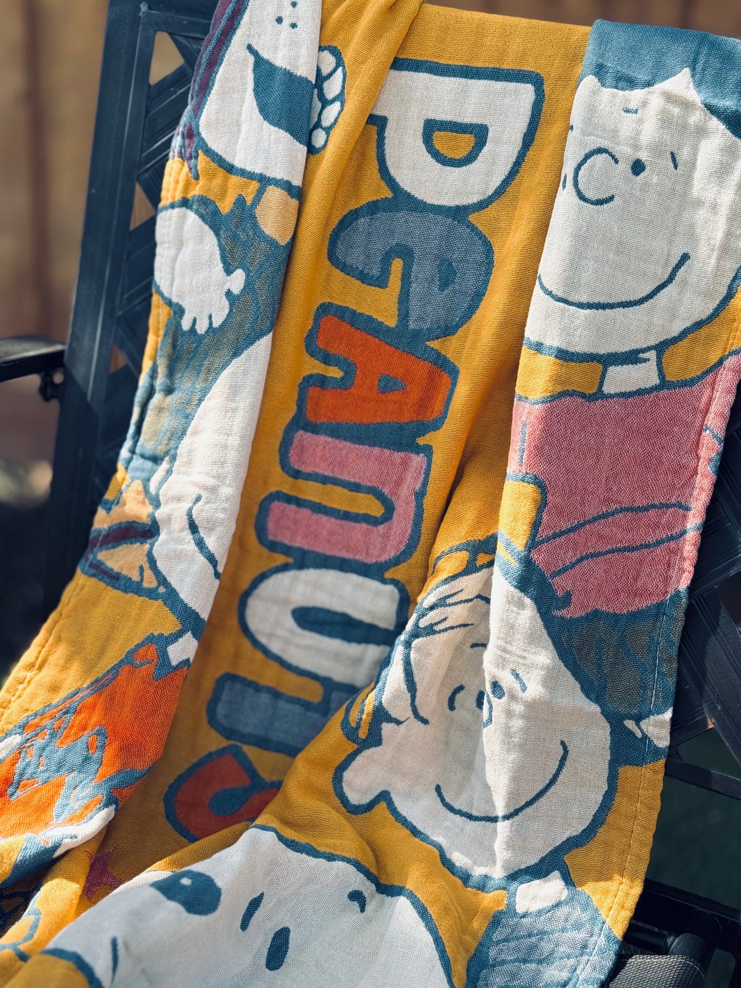 100% Cotton Woven Towel – Peanuts Play Series (80×160 cm)