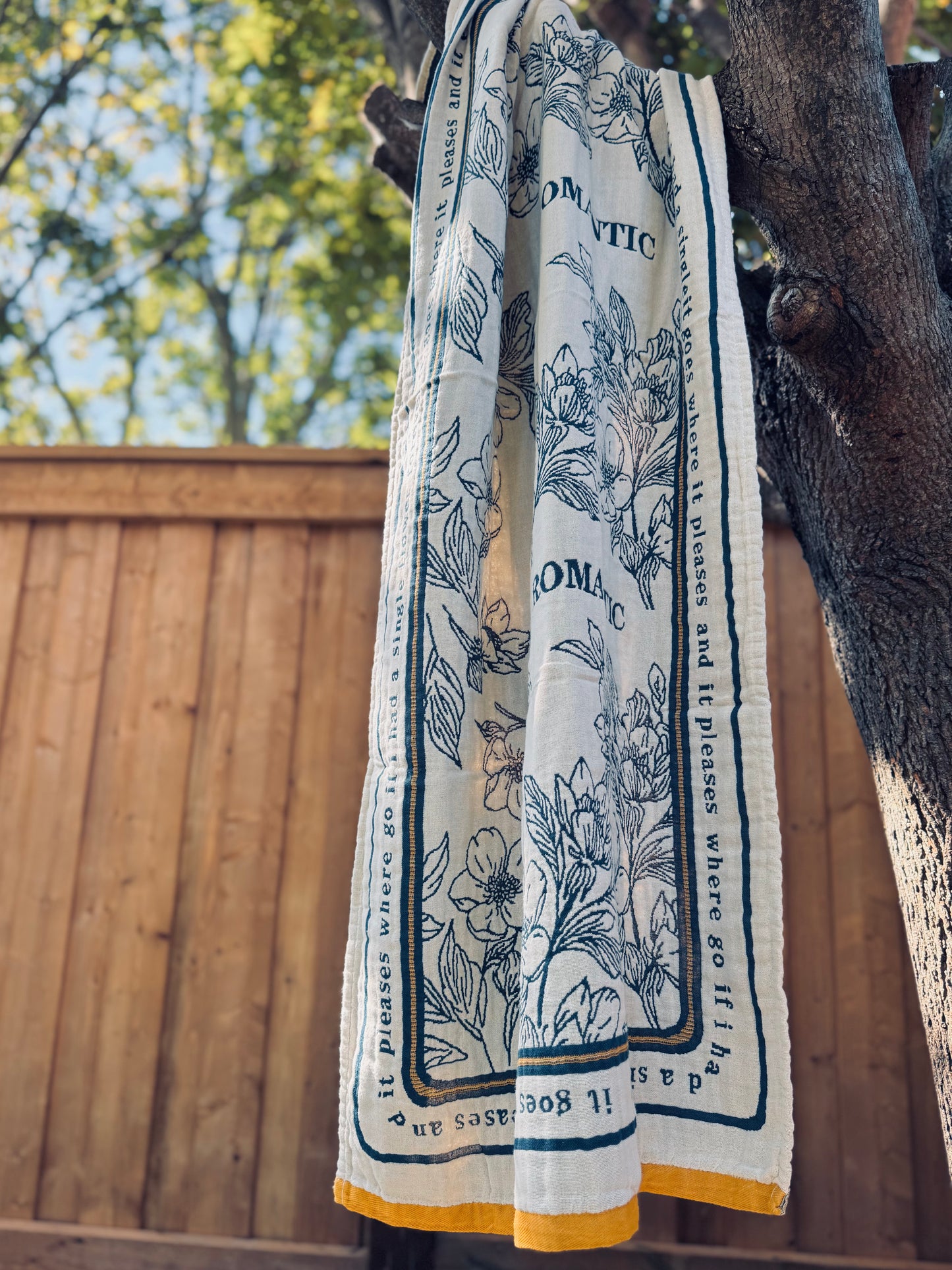 Soft Cotton Woven Towels- Blossom Series
