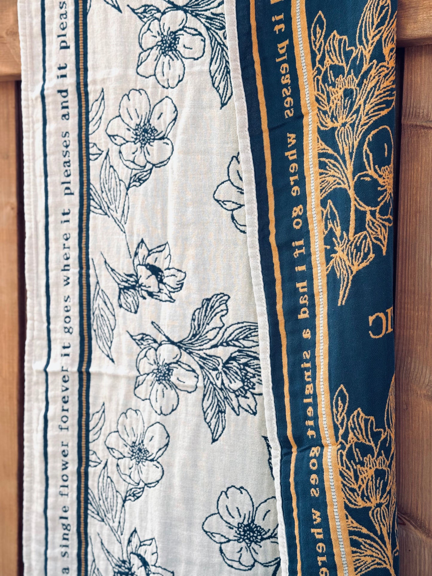 Soft Cotton Woven Towels- Blossom Series