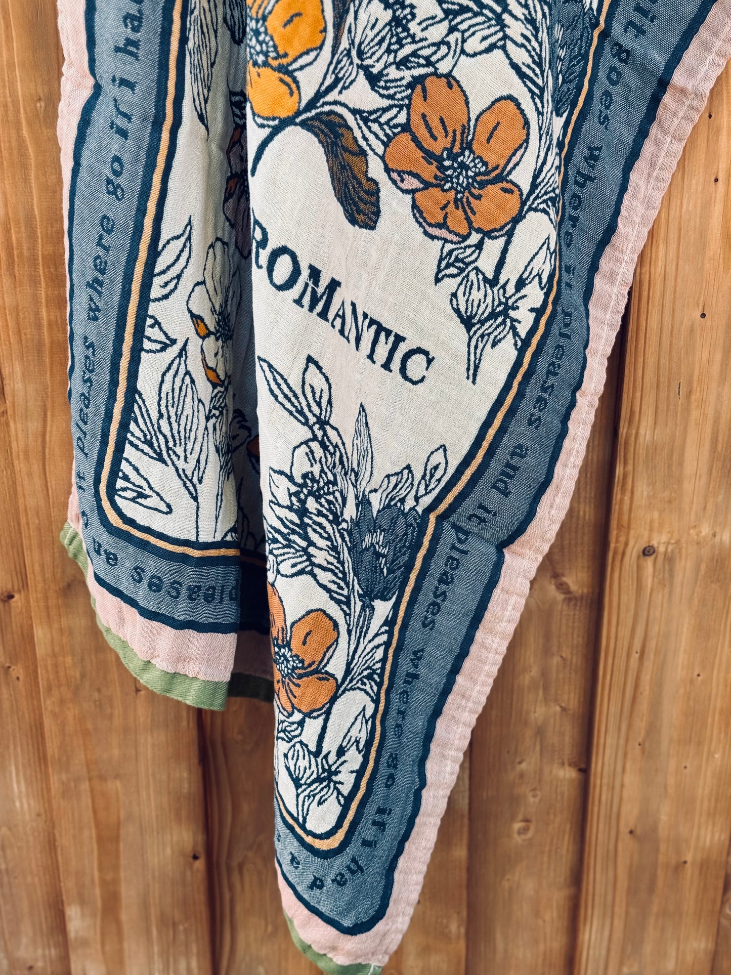 Soft Cotton Woven Towels- Blossom Series