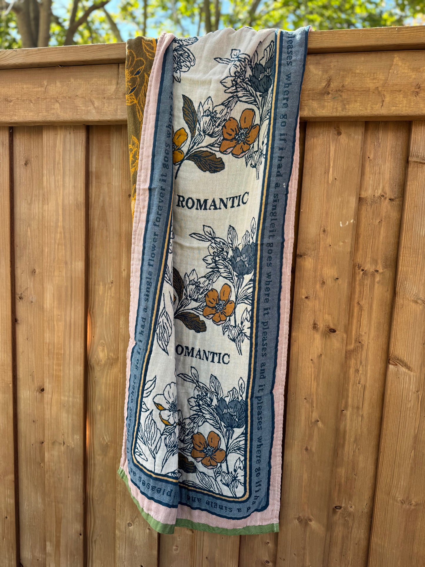 Soft Cotton Woven Towels- Blossom Series