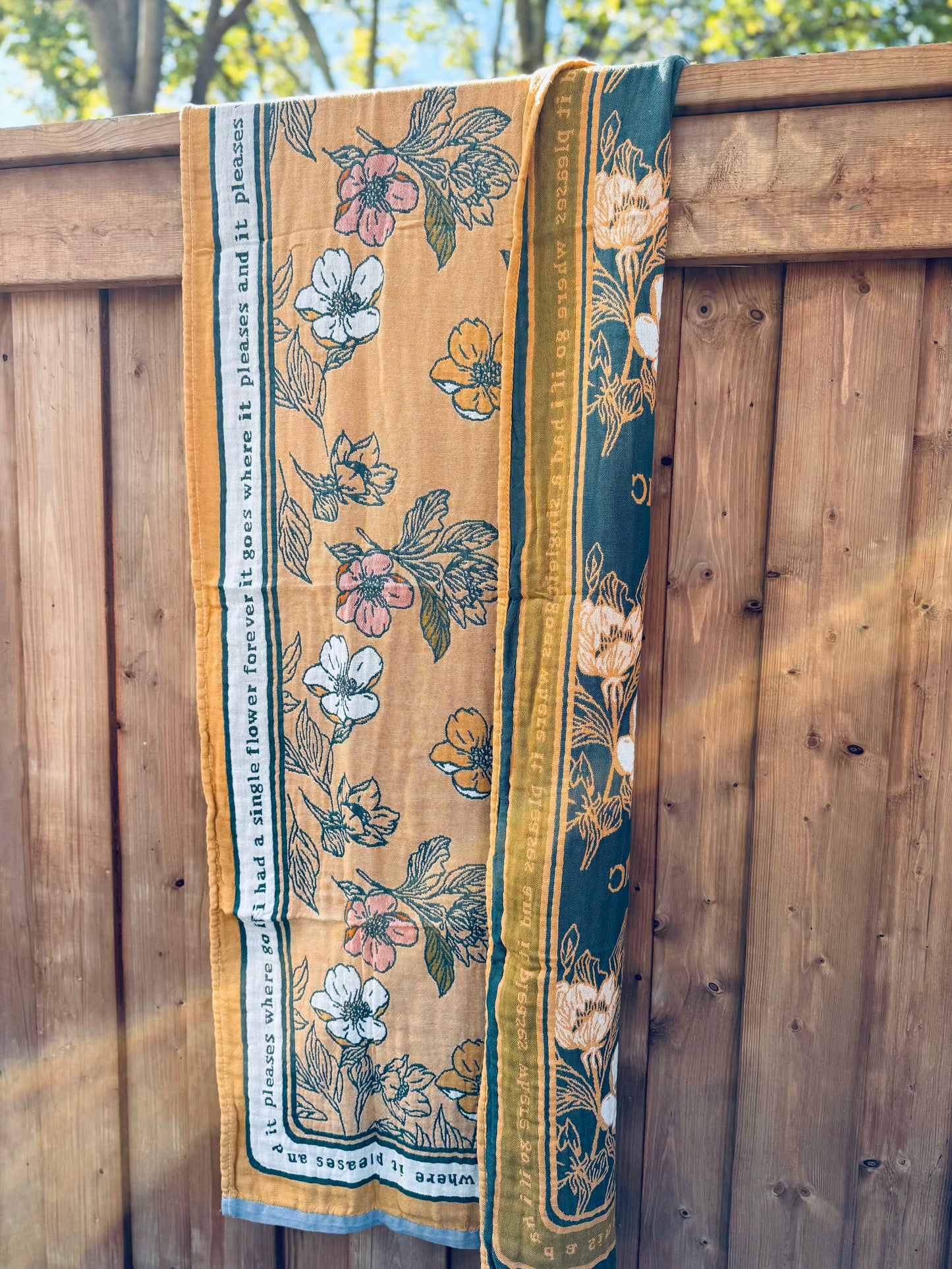 Soft Cotton Woven Towels- Blossom Series