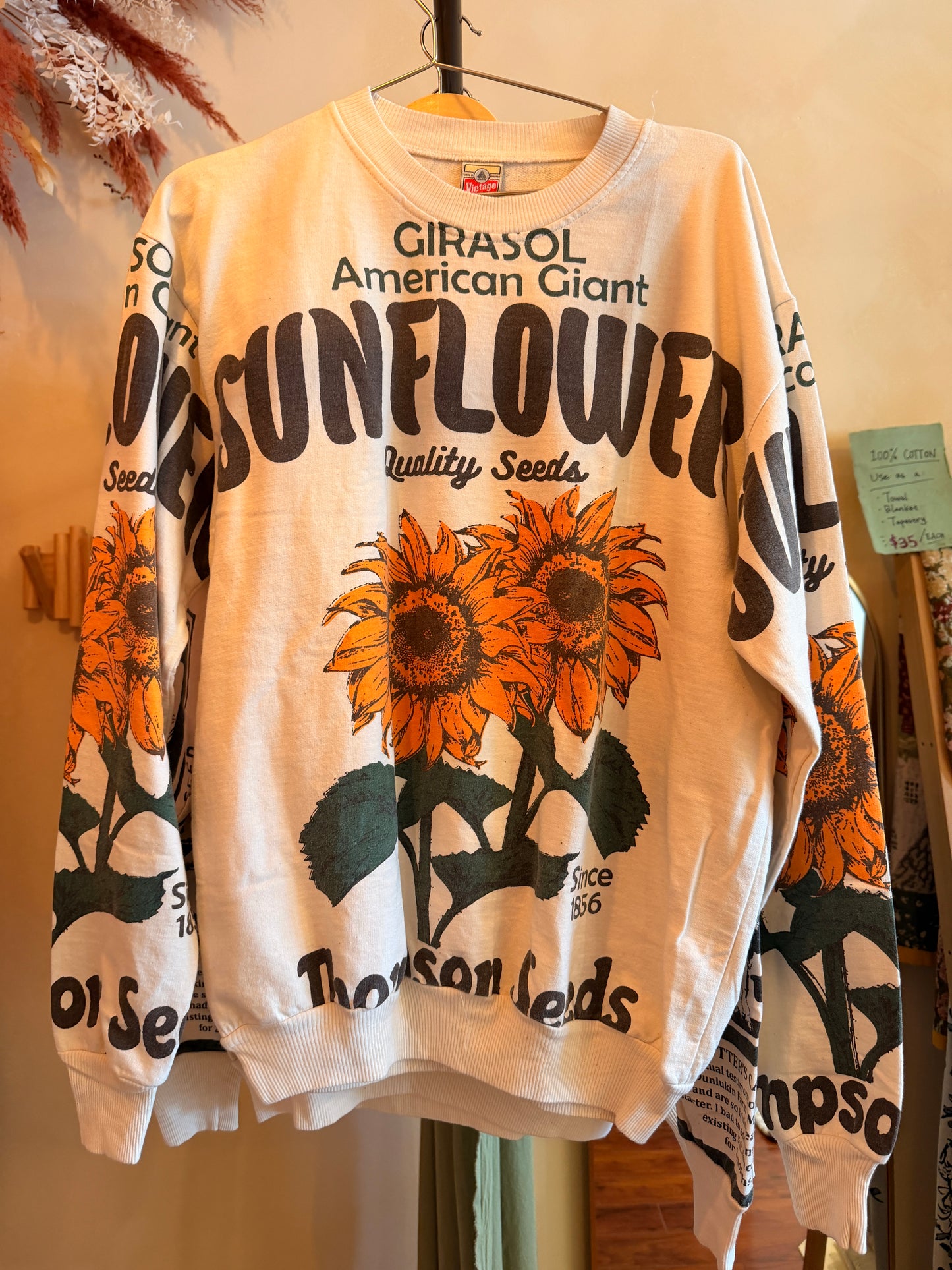 Our Most Popular Vintage Graphic Sweatshirt | Thailand Made | Magnolia, King, Figs, Kitten, Lemon Prints