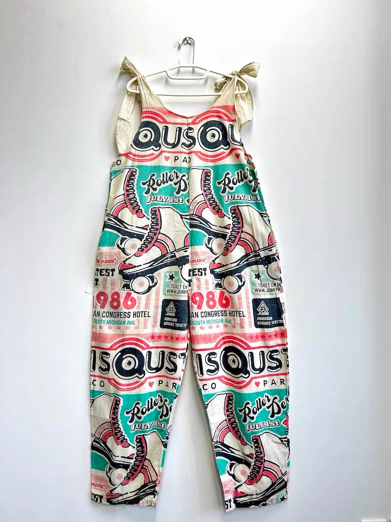 Vintage Thai Cotton Jumpsuit