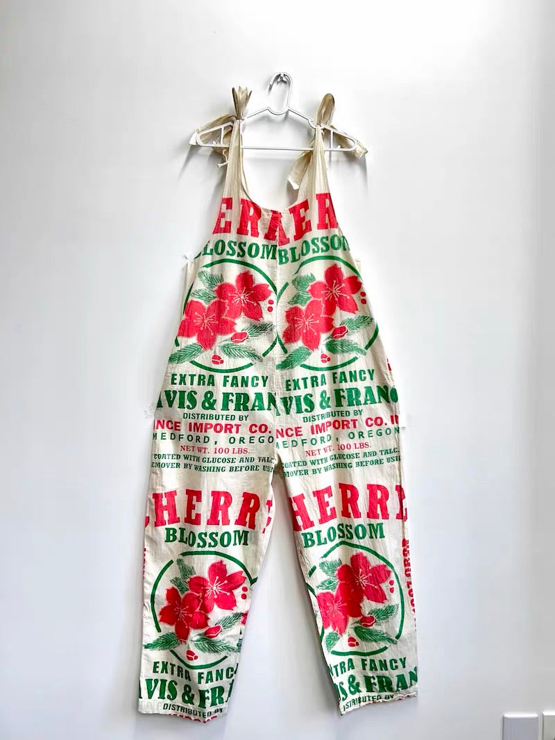 Vintage Thai Cotton Jumpsuit