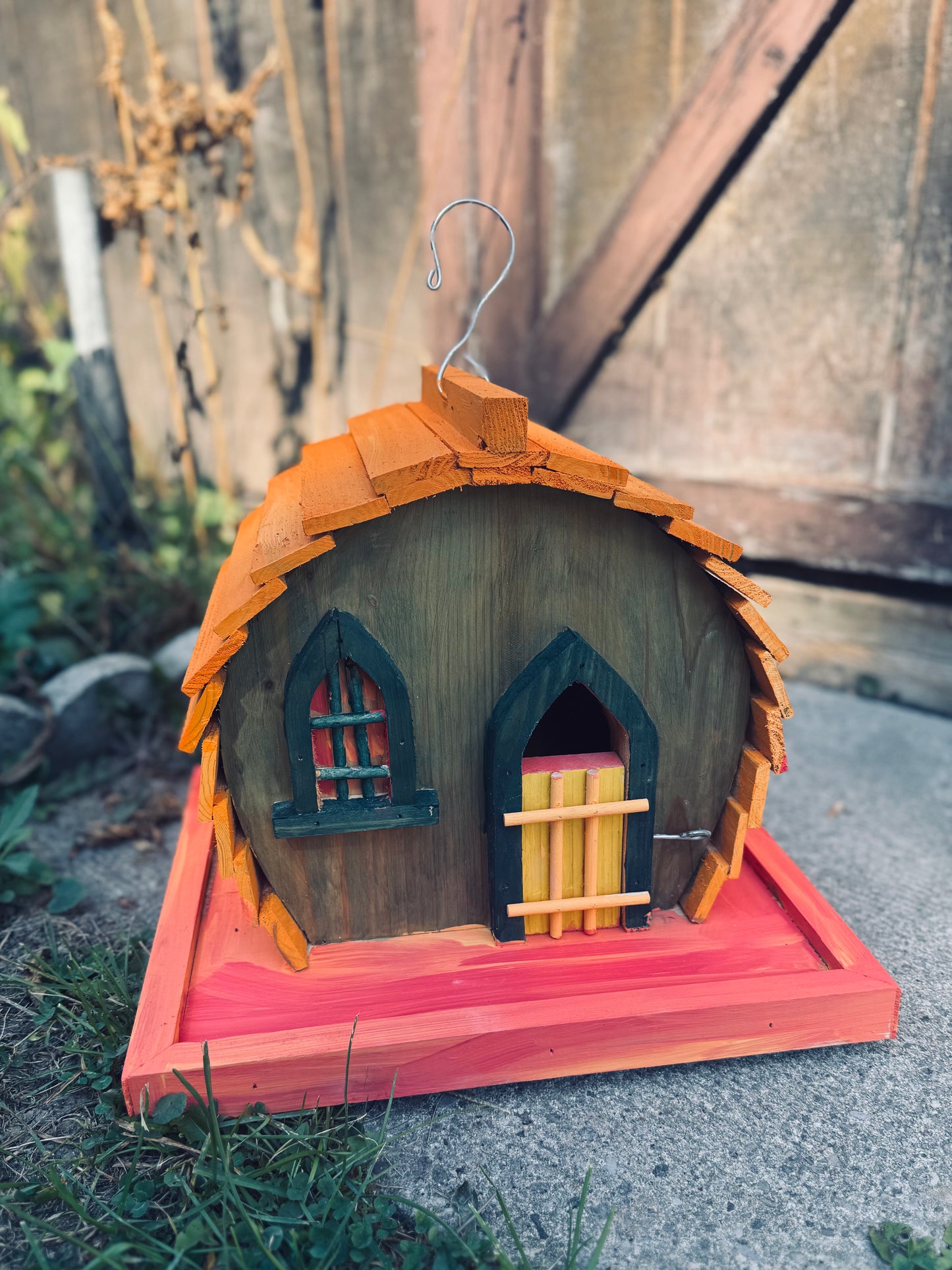 The “Fairy Pod Birdhouse” – Autumn Edition