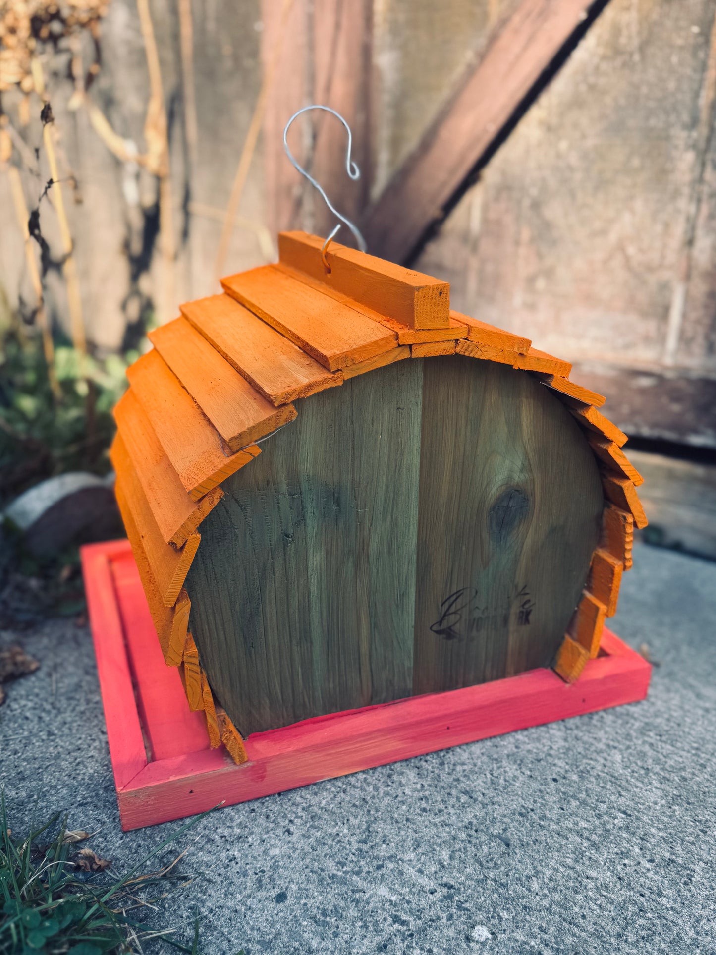 The “Fairy Pod Birdhouse” – Autumn Edition