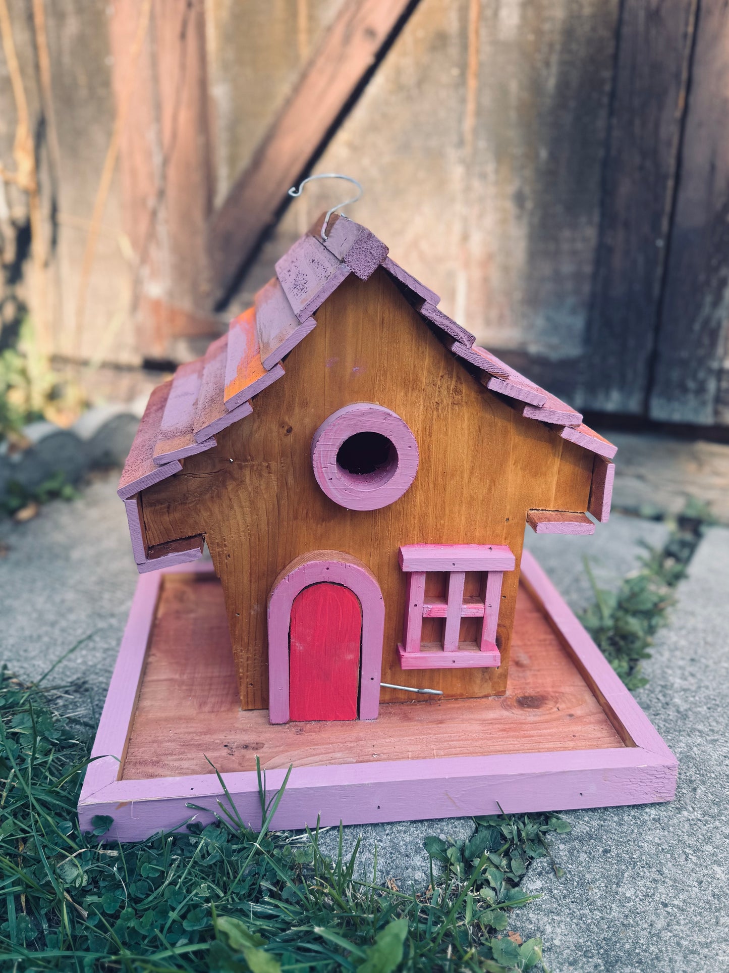 🏡 The “Fairy Peak Birdhouse” – Sunset Cottage Edition