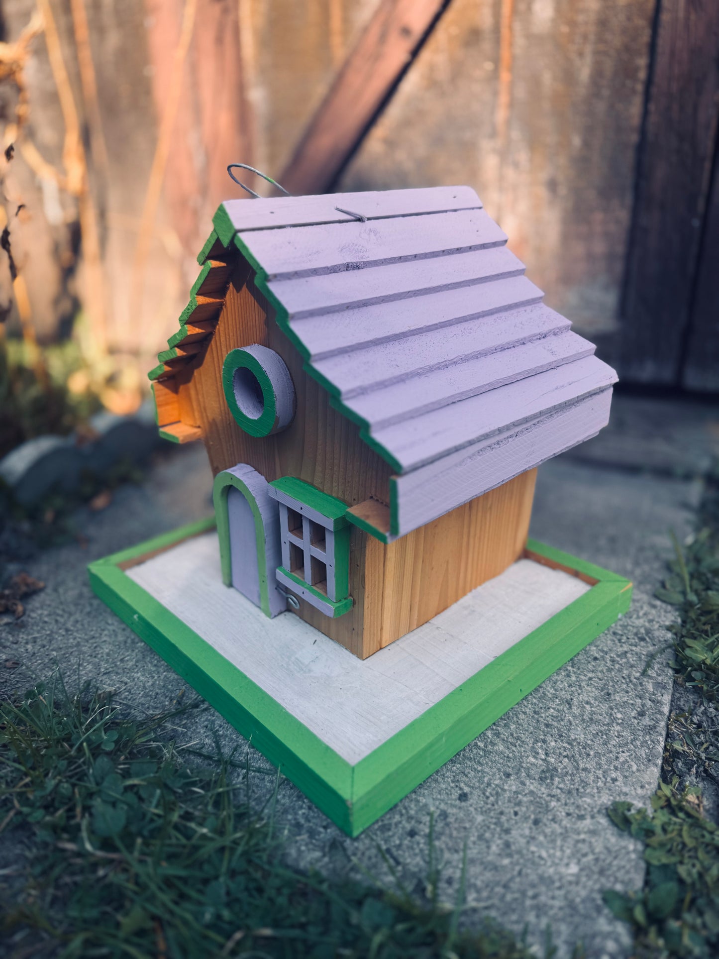 🏡 The “Fairy Peak Birdhouse” – Spring Garden Edition