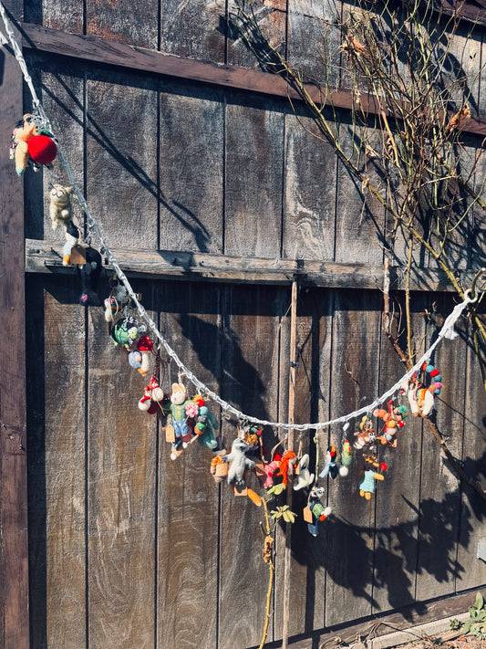 🧚‍♀️ Handmade Felt Charms & Keychains  – Assorted Characters A
