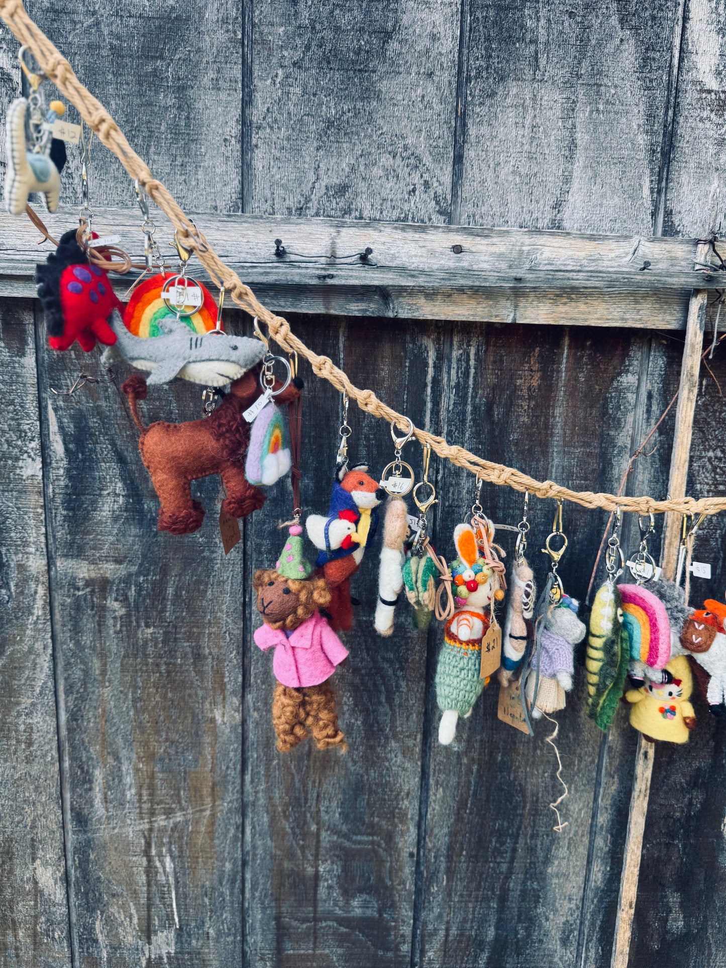 Felt Friends” Charms & Keychains D