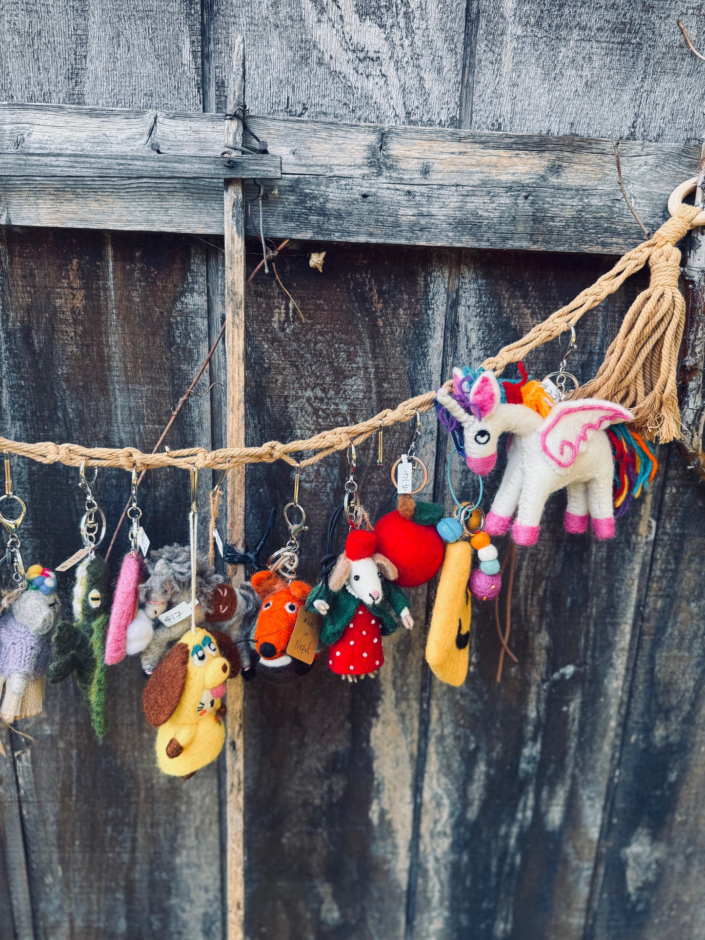 Felt Friends” Charms & Keychains D