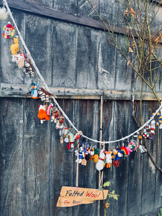 Felt Friends” Charms & Keychains E