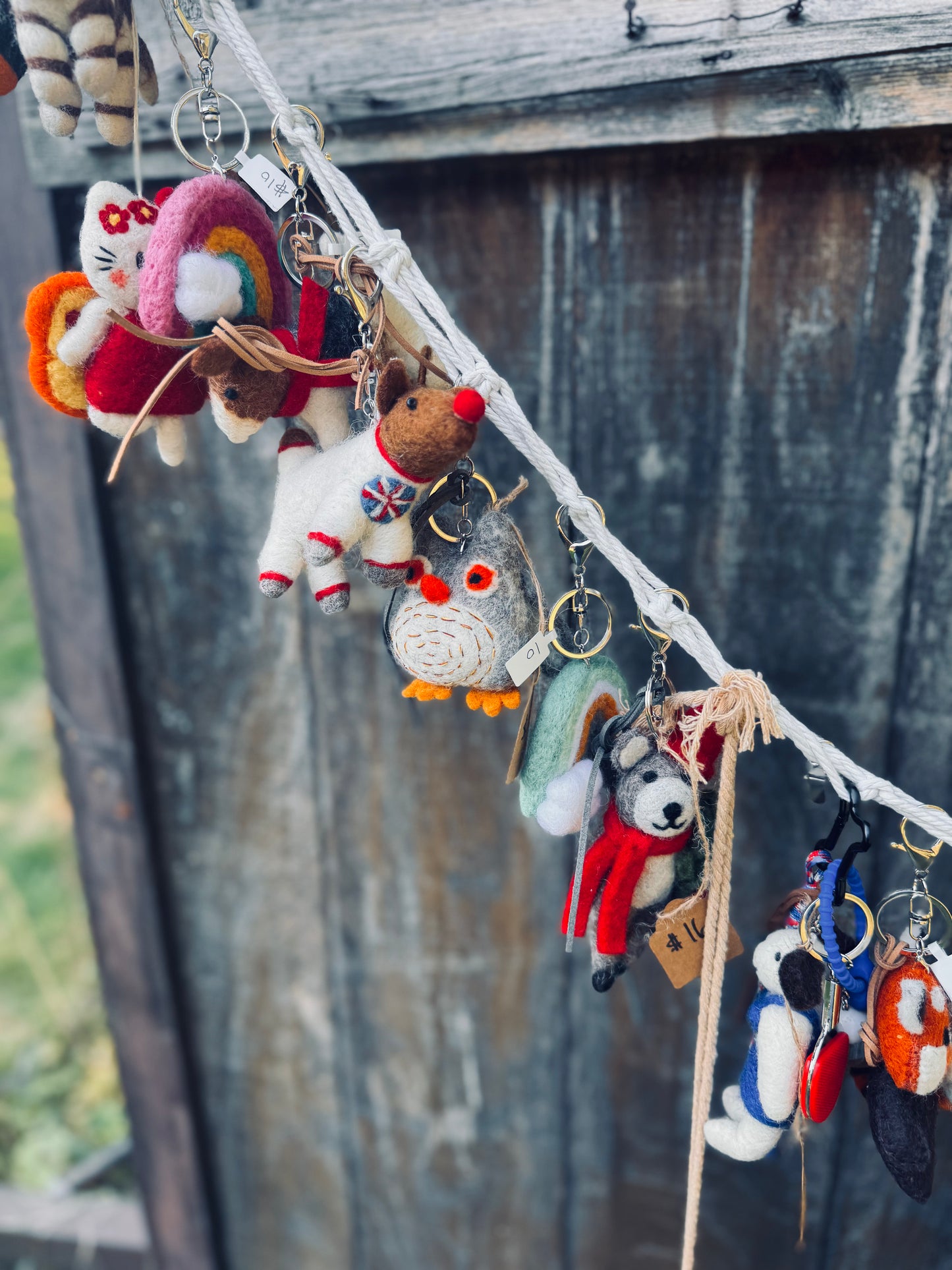 Felt Friends” Charms & Keychains E