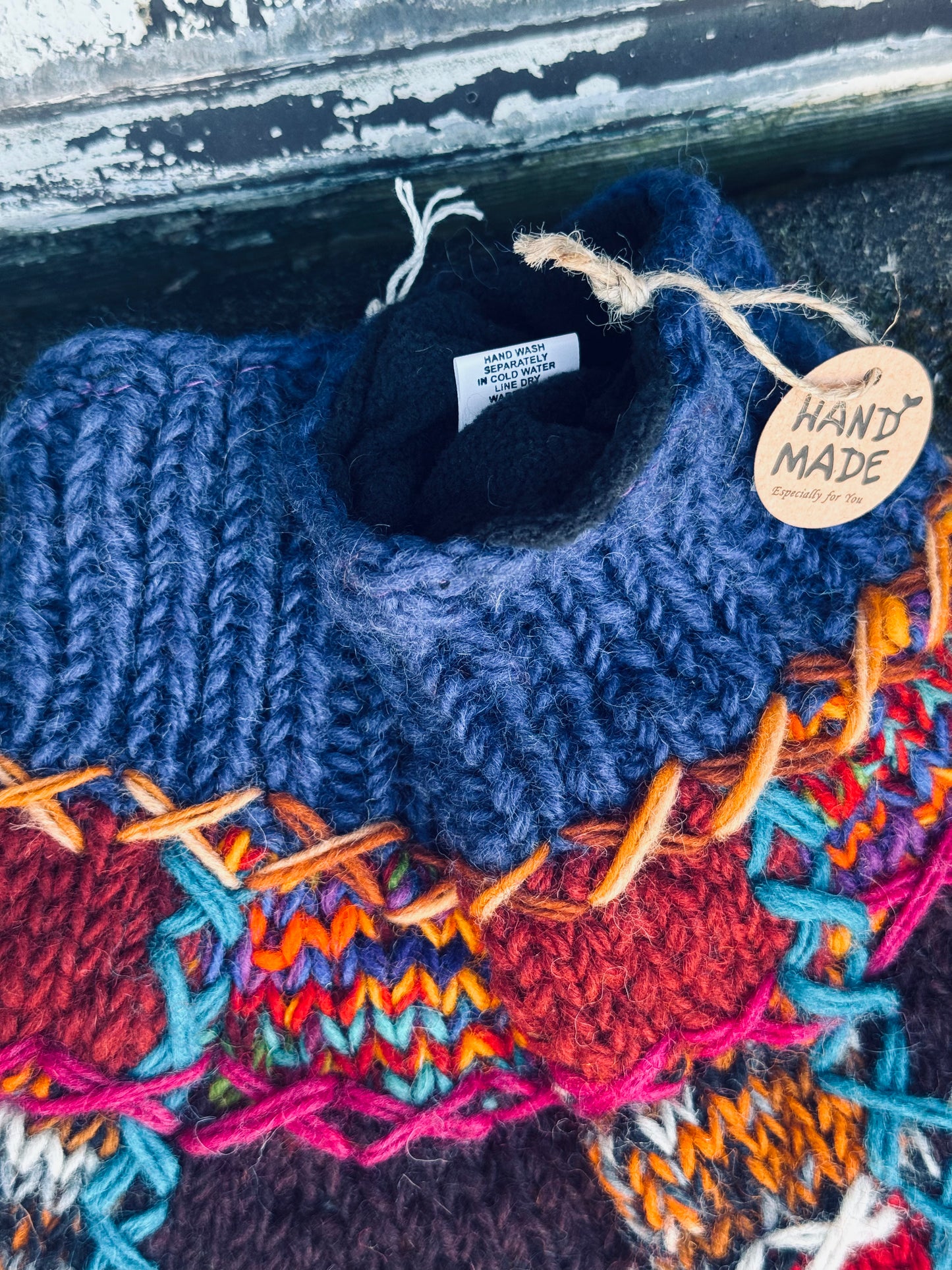 Handmade Wool Mittens – Patchwork Collection