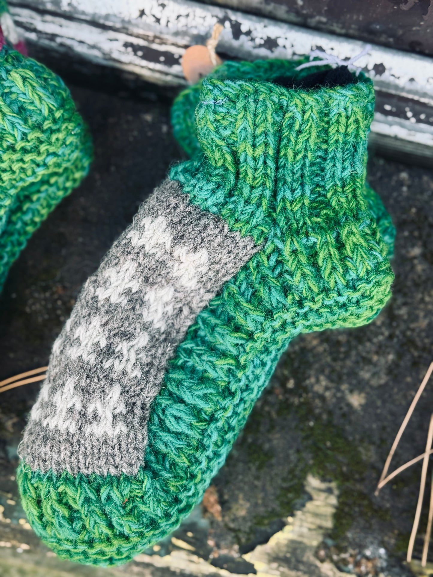 Handmade Wool Slippers – Holiday Knit Collectio