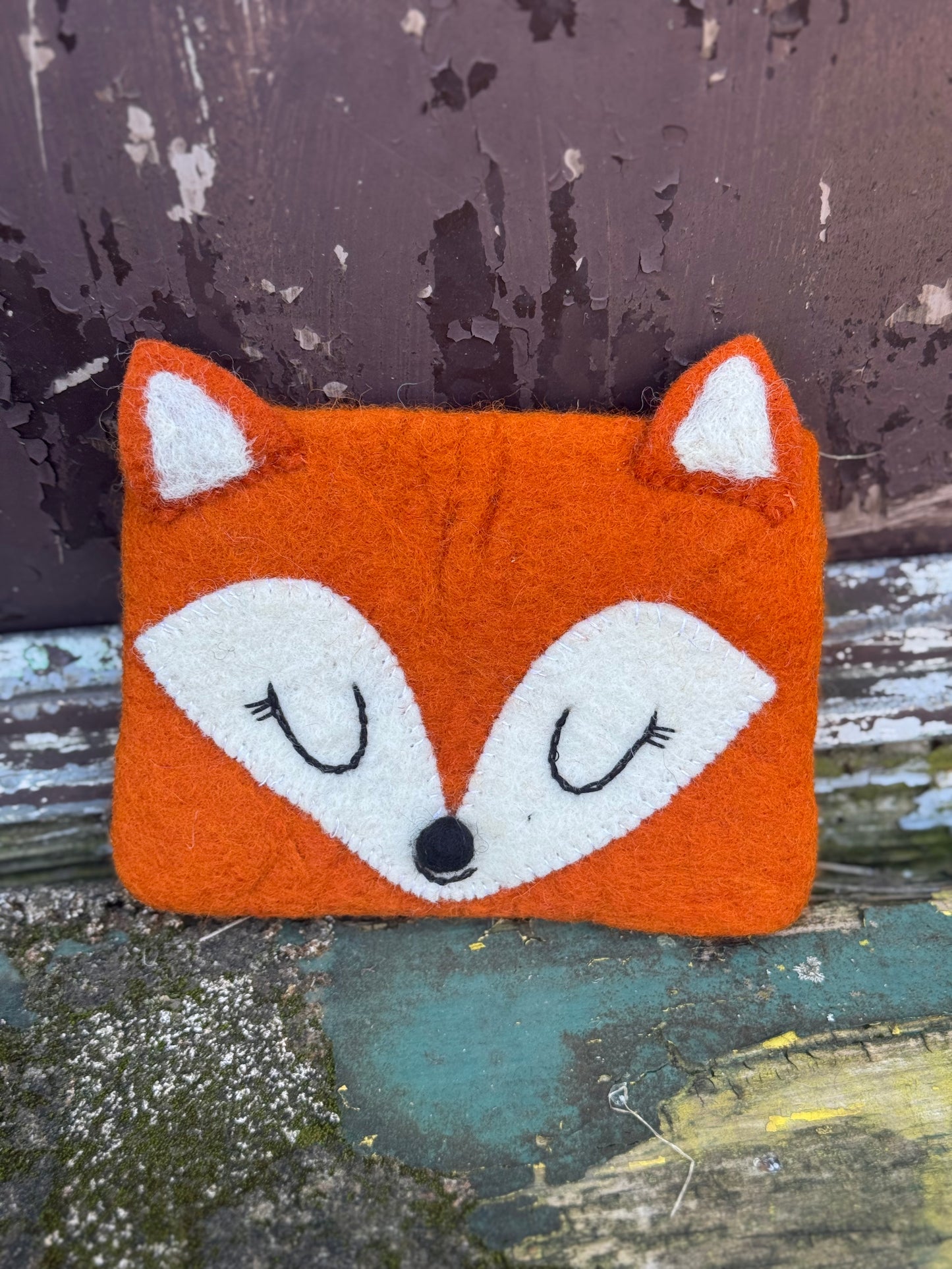 Handmade Felt Pouches – Whimsical Friends Collection