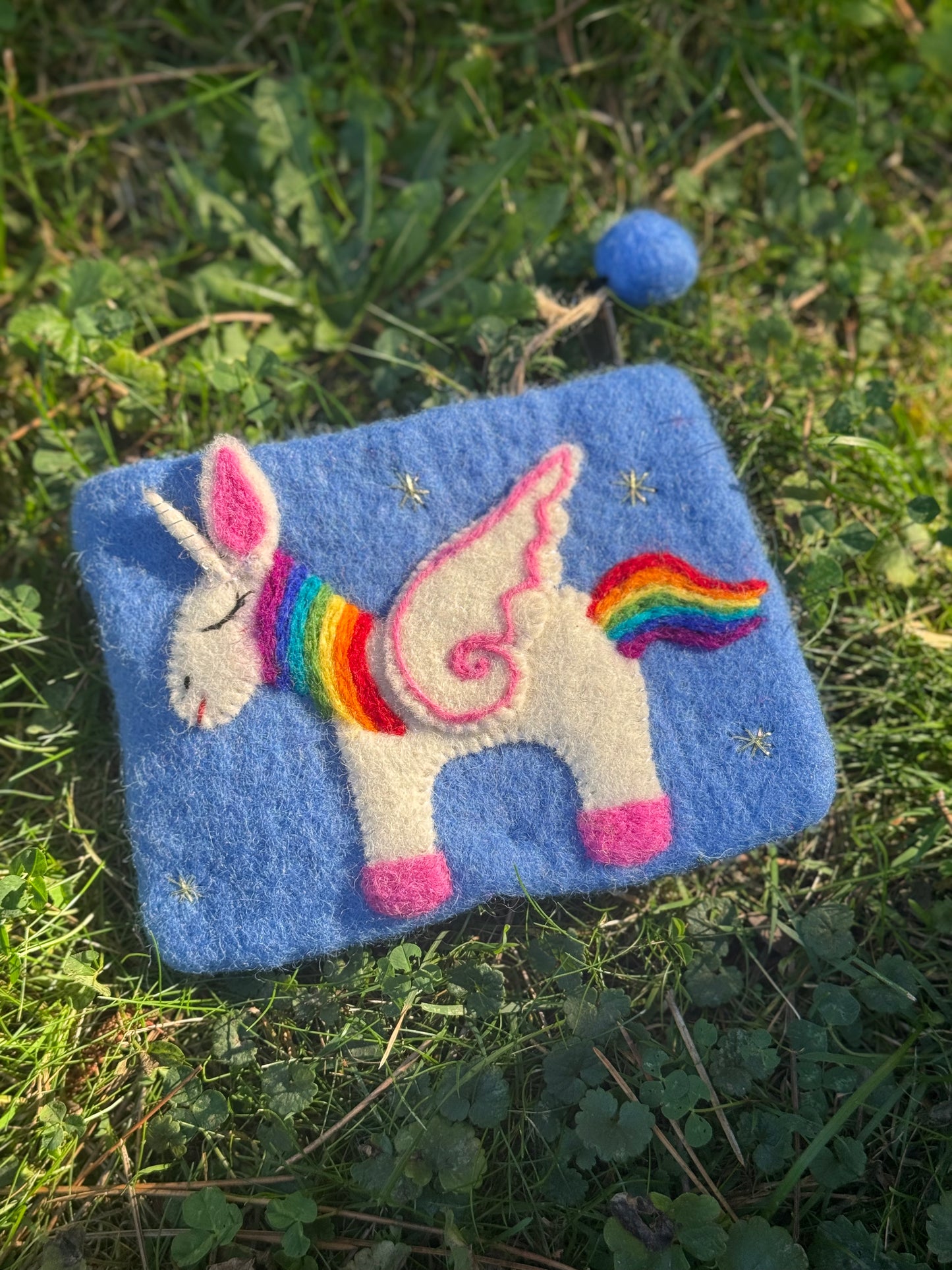 Handmade Felt Pouches – Whimsical Friends Collection