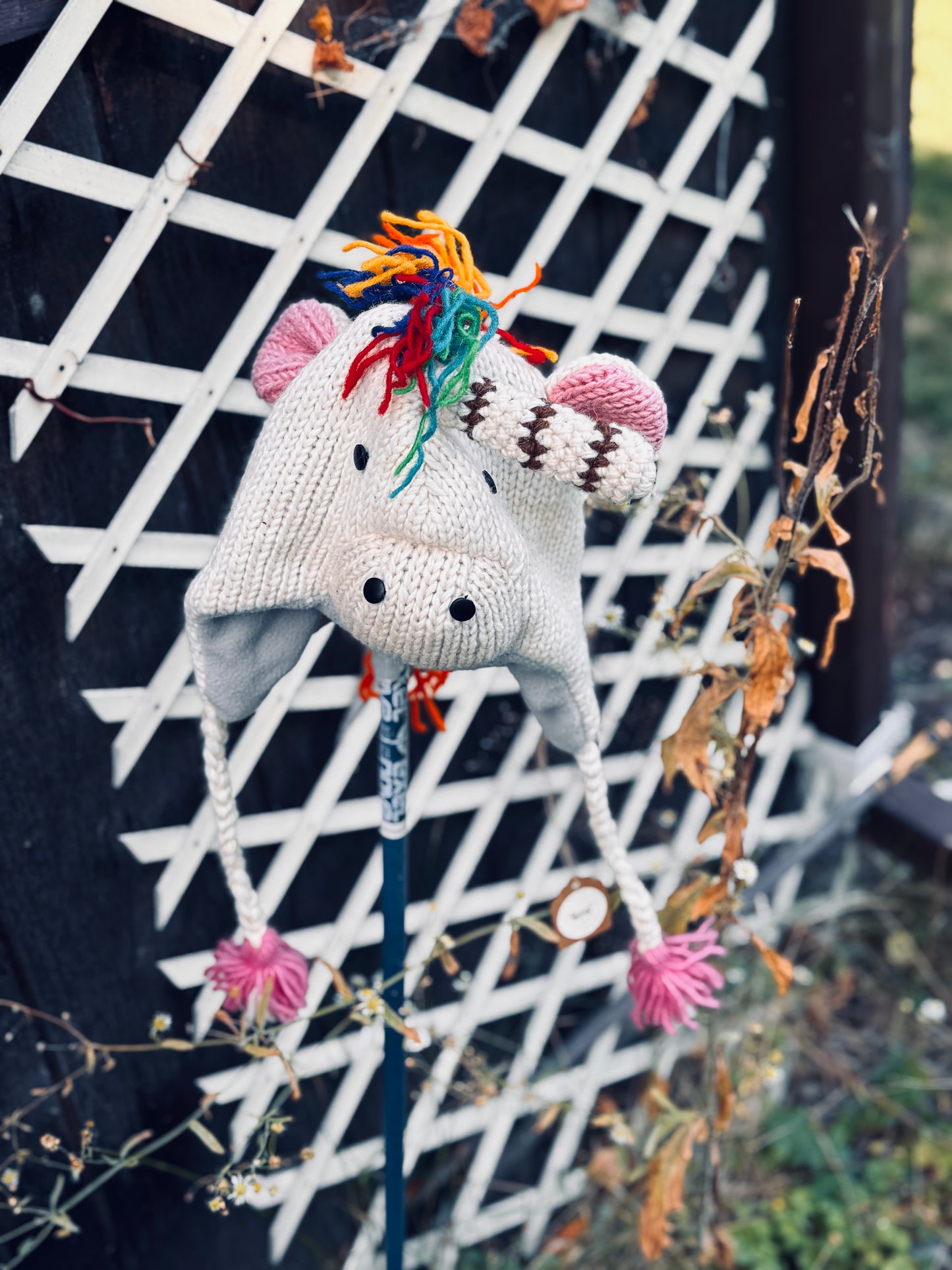 Handmade Animal Knit Hat – Cozy Winter Collection 🦁🦄🦌🐱