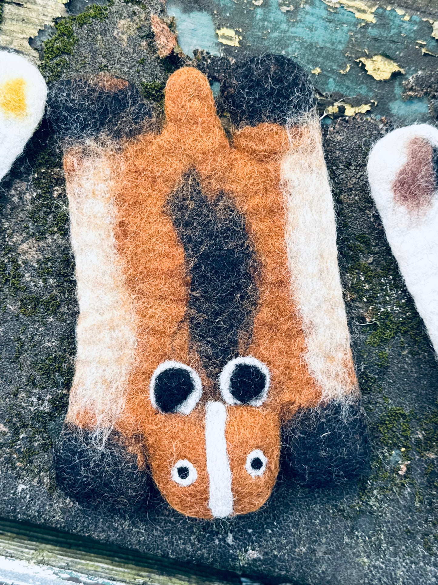 Handmade Felt Animal Coaster – Farm Friends Collection 🐻🐮🐴