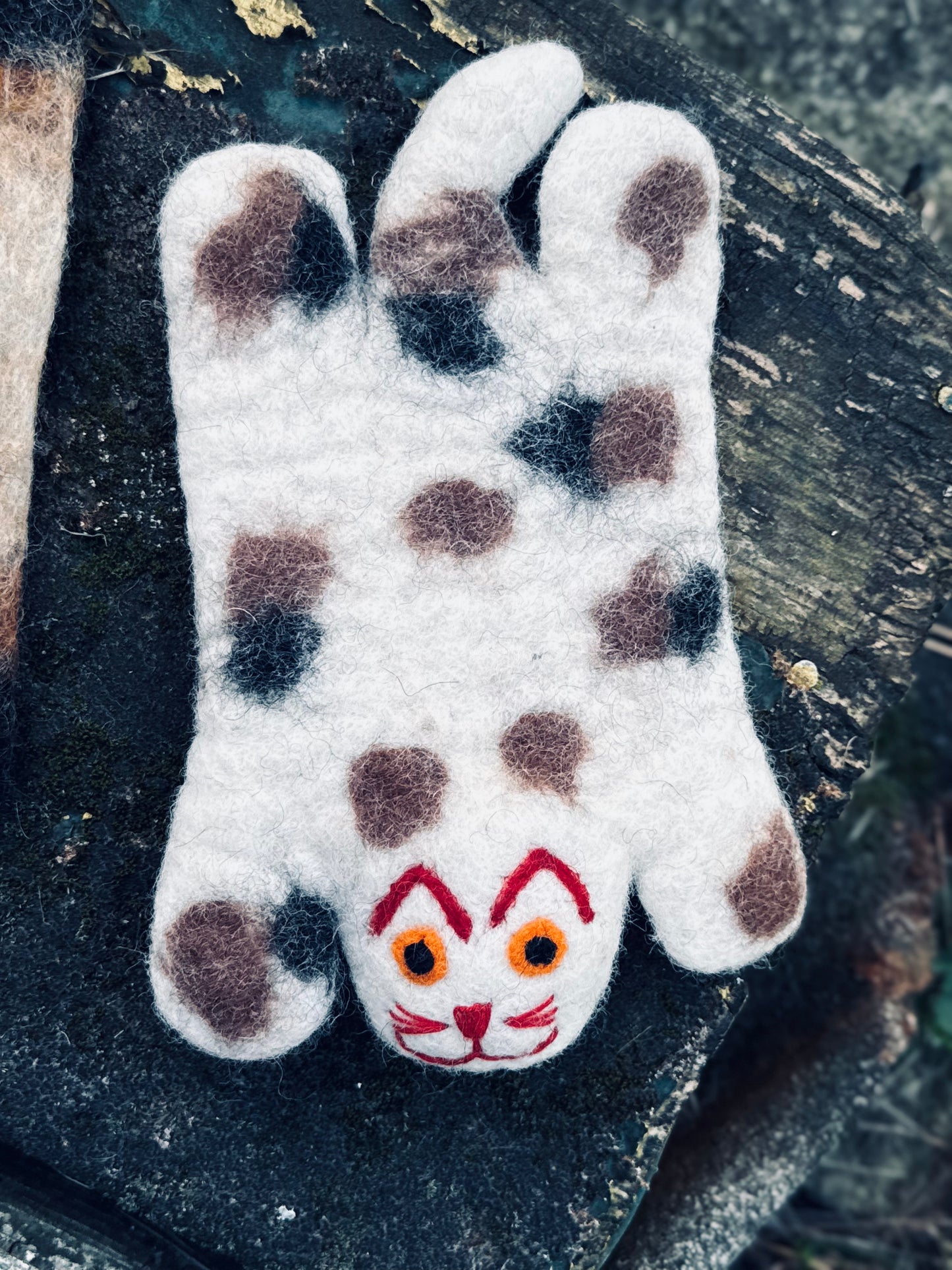 Handmade Felt Animal Coaster – Farm Friends Collection 🐻🐮🐴