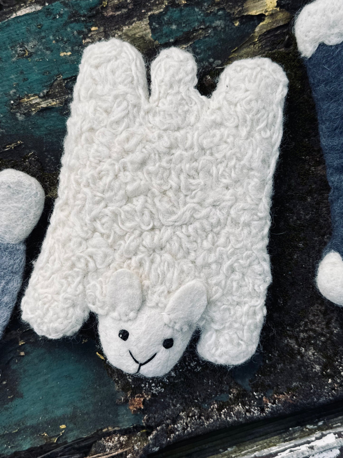 Handmade Felt Animal Coaster – Woodland Friends Collection 🐰🐑🐘🐾