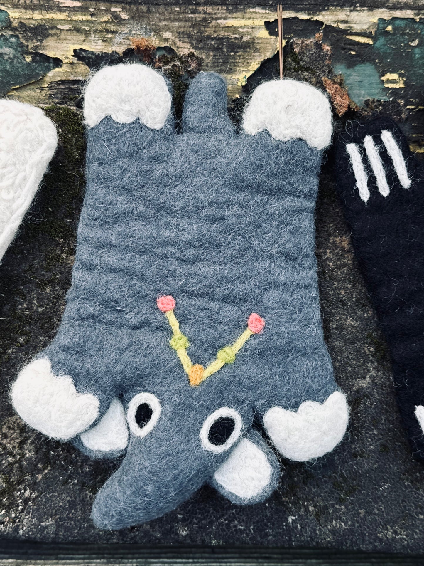 Handmade Felt Animal Coaster – Woodland Friends Collection 🐰🐑🐘🐾