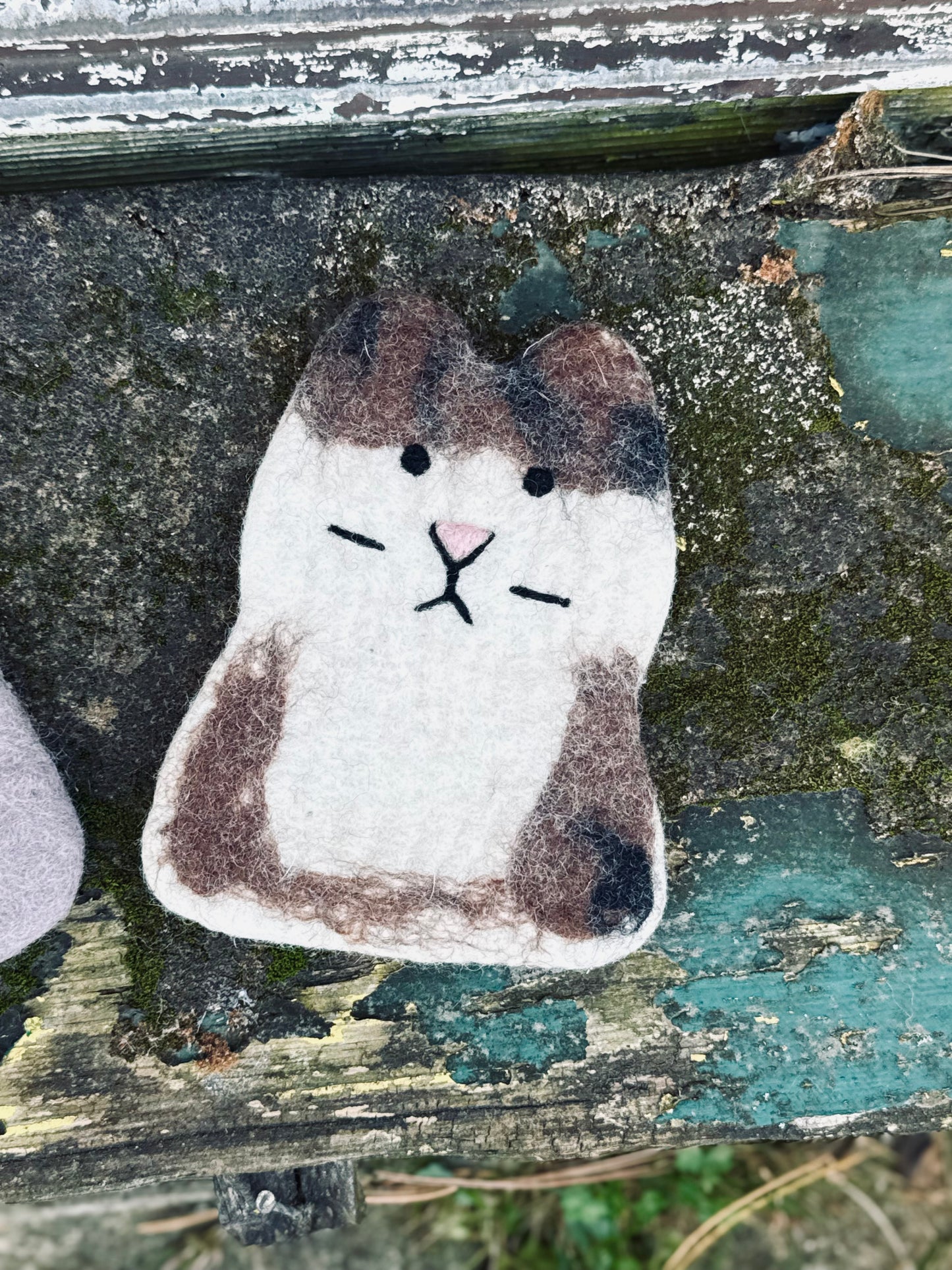 Handmade Felt Coaster – Cute Pets Edition 🐰🐹