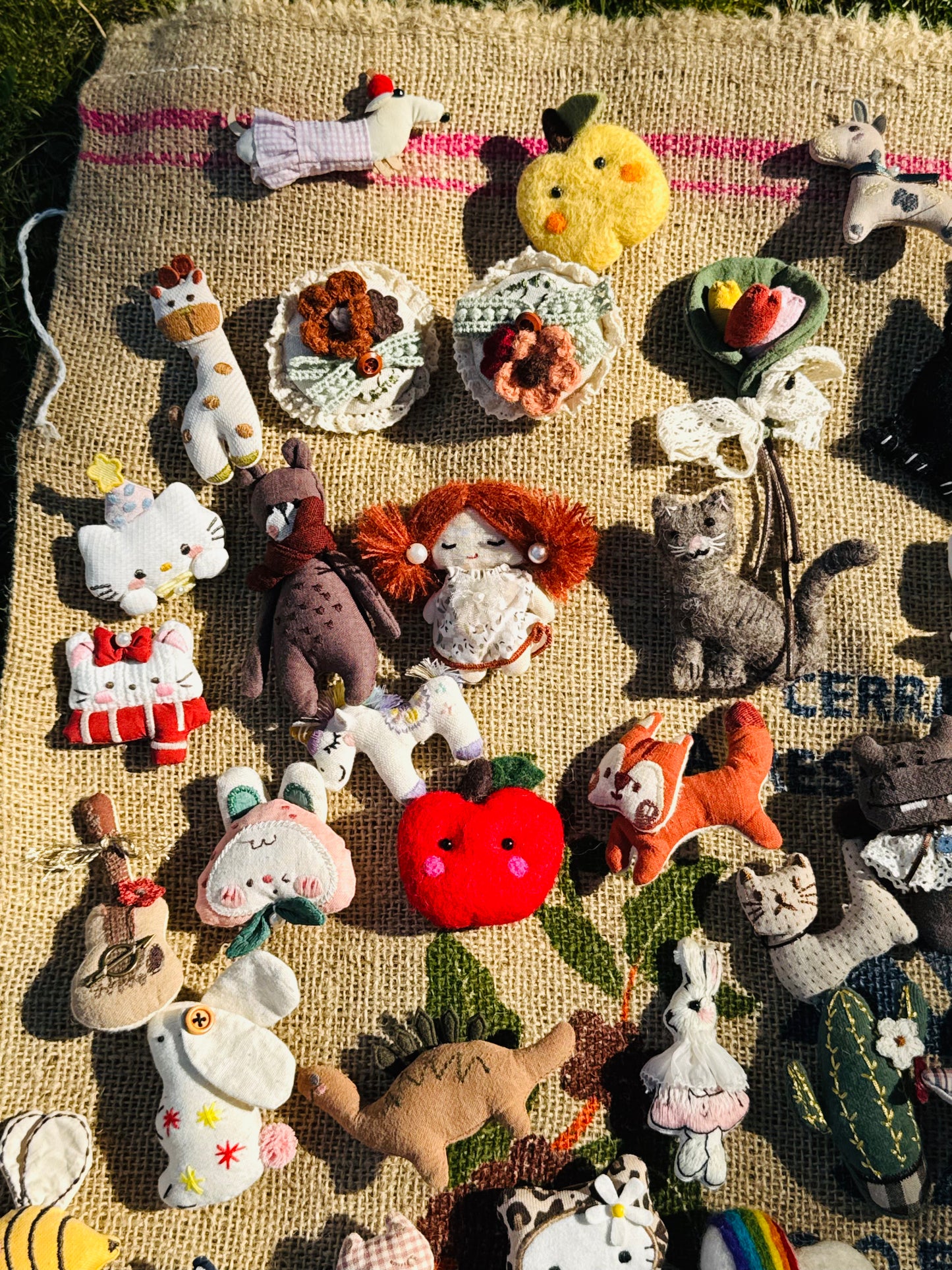🧷 Handmade Felt Brooch Collection – Assorted Designs