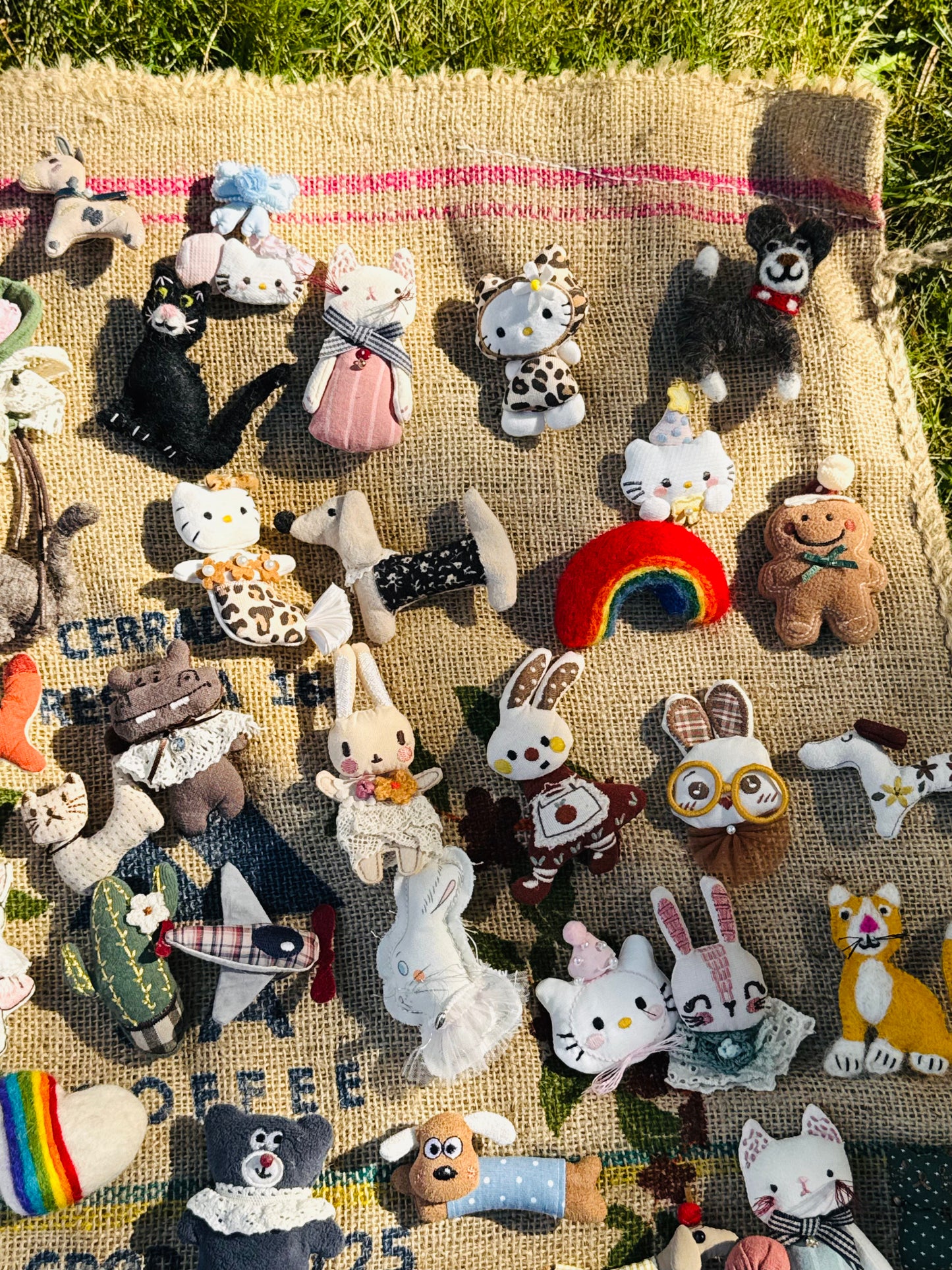 🧷 Handmade Felt Brooch Collection – Assorted Designs