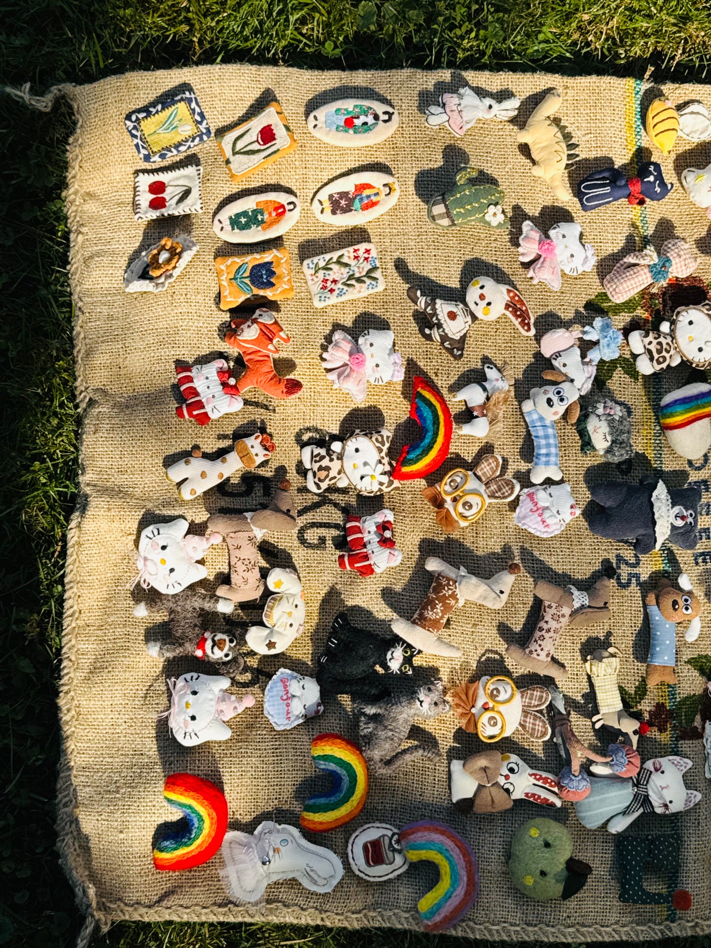 🧷 Handmade Felt Brooch Collection – Assorted Designs