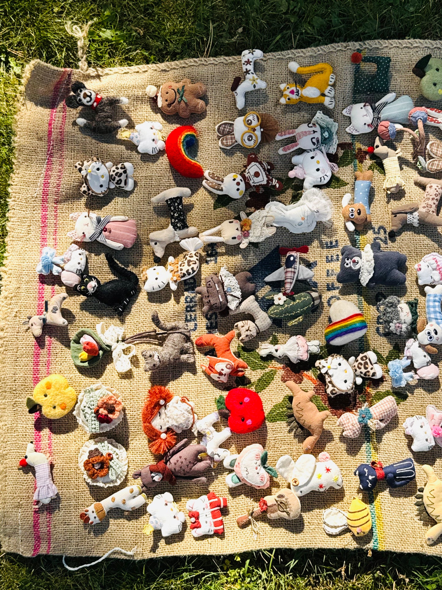 🧷 Handmade Felt Brooch Collection – Assorted Designs