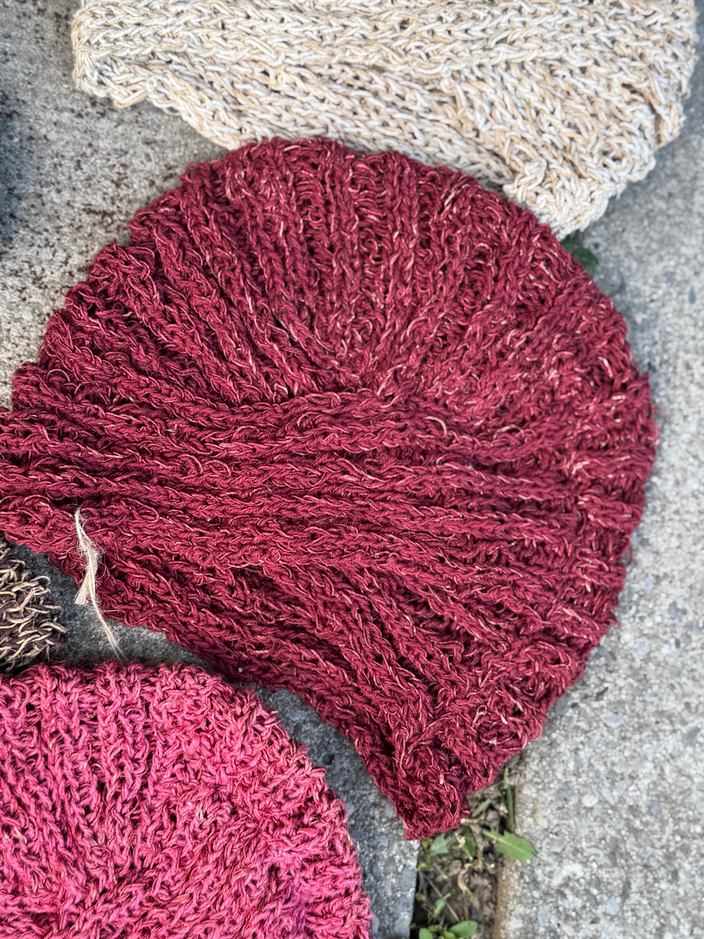 🌾 “Wild Nettle Knit Hat” – Handmade in Nepal 🇳🇵