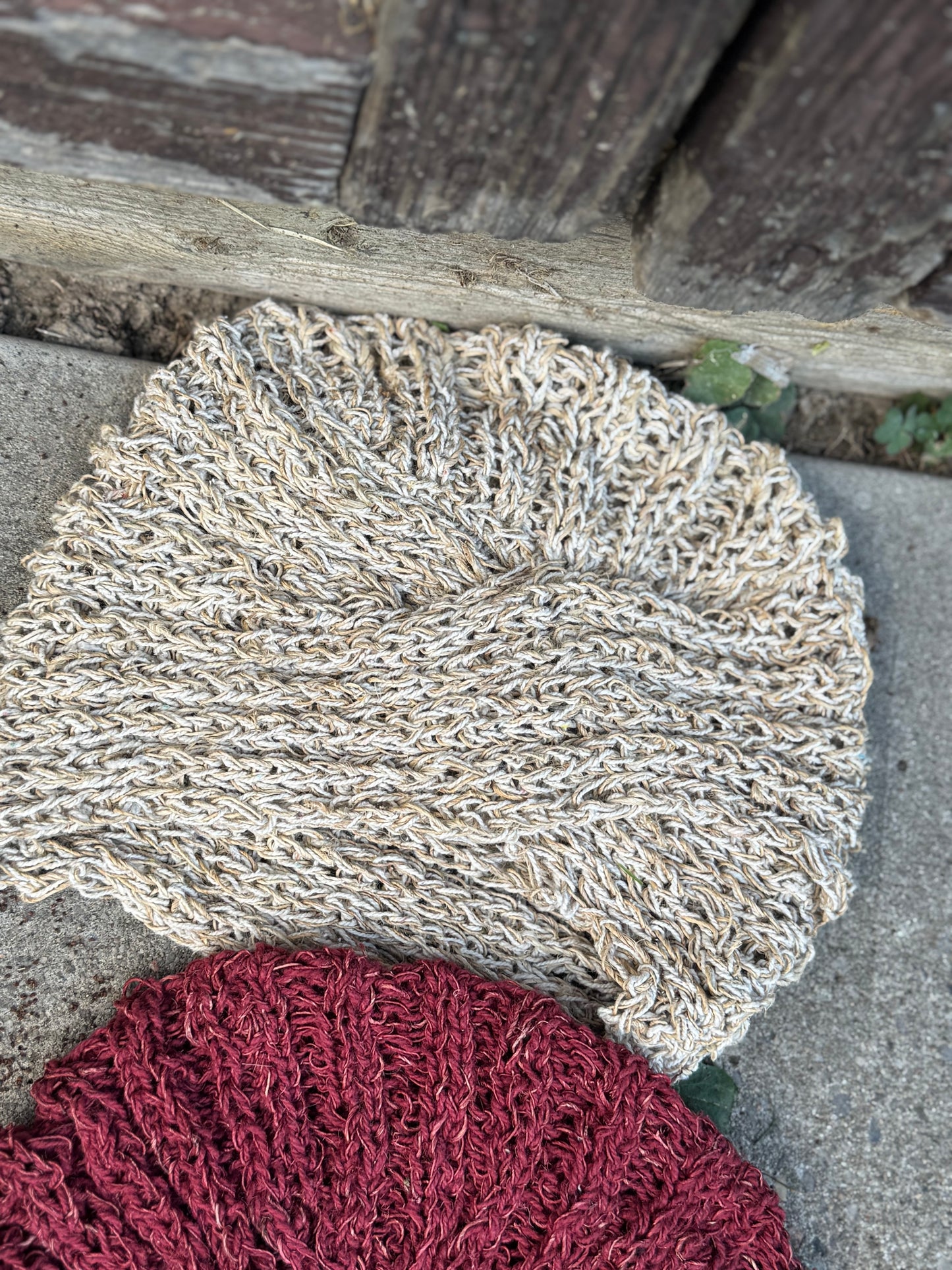 🌾 “Wild Nettle Knit Hat” – Handmade in Nepal 🇳🇵